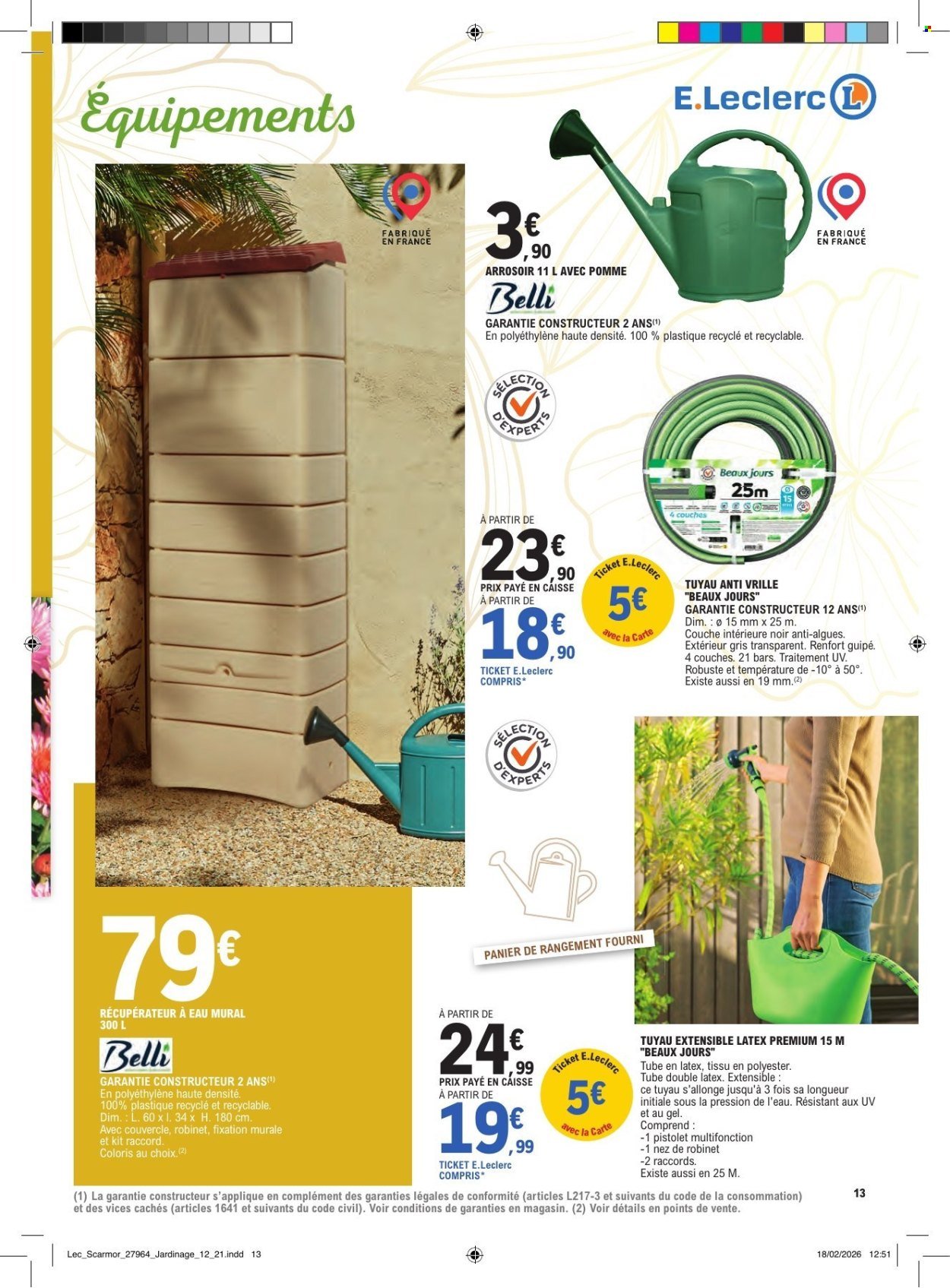 Catalogue E.LECLERC - Jardin (2026-03-10 - 2026-03-21)