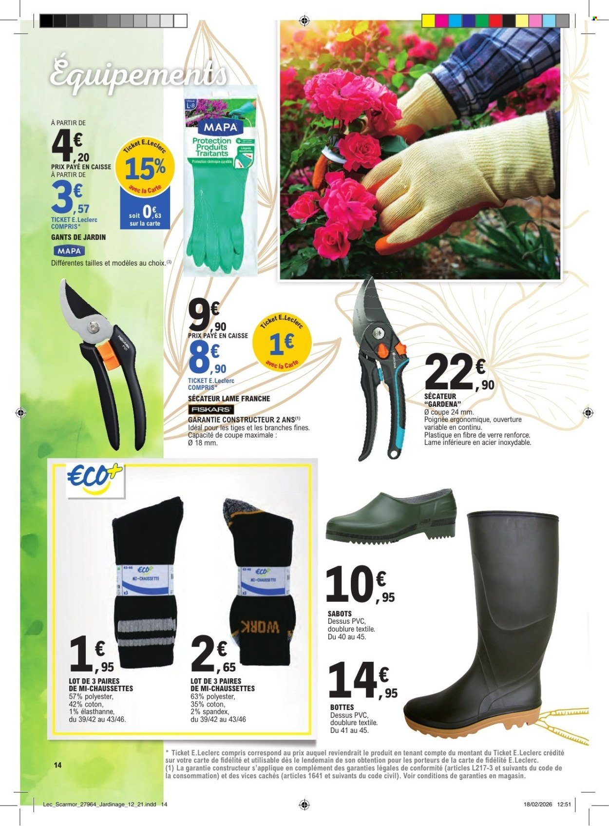 Catalogue E.LECLERC - Jardin (2026-03-10 - 2026-03-21)