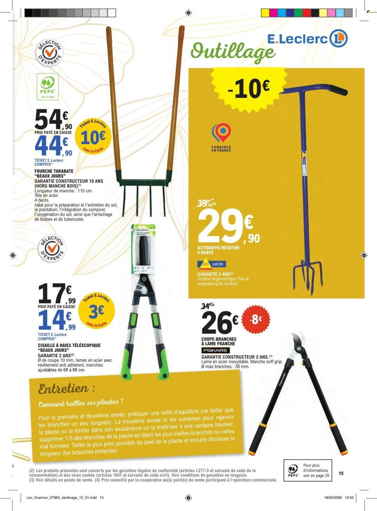 Catalogue E.LECLERC - Jardin (2026-03-10 - 2026-03-21)