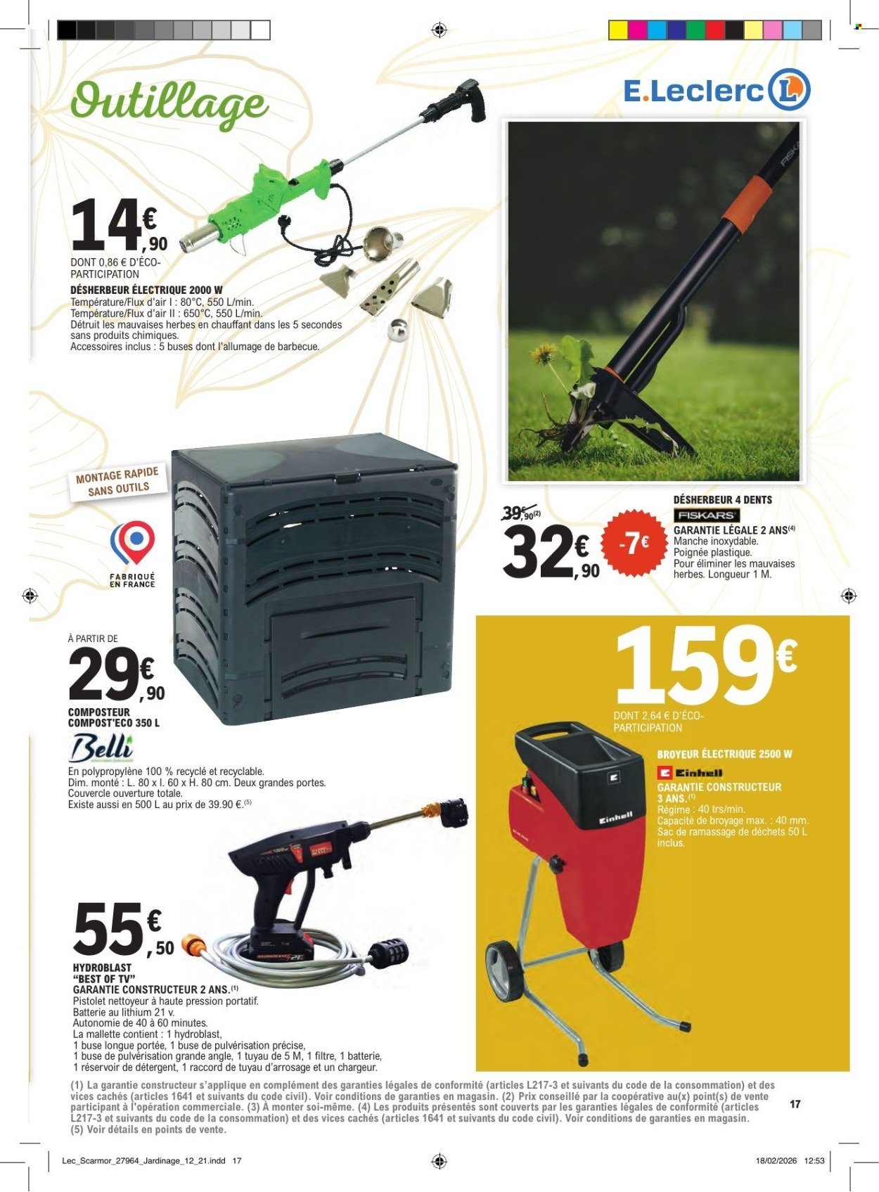 Catalogue E.LECLERC - Jardin (2026-03-10 - 2026-03-21)