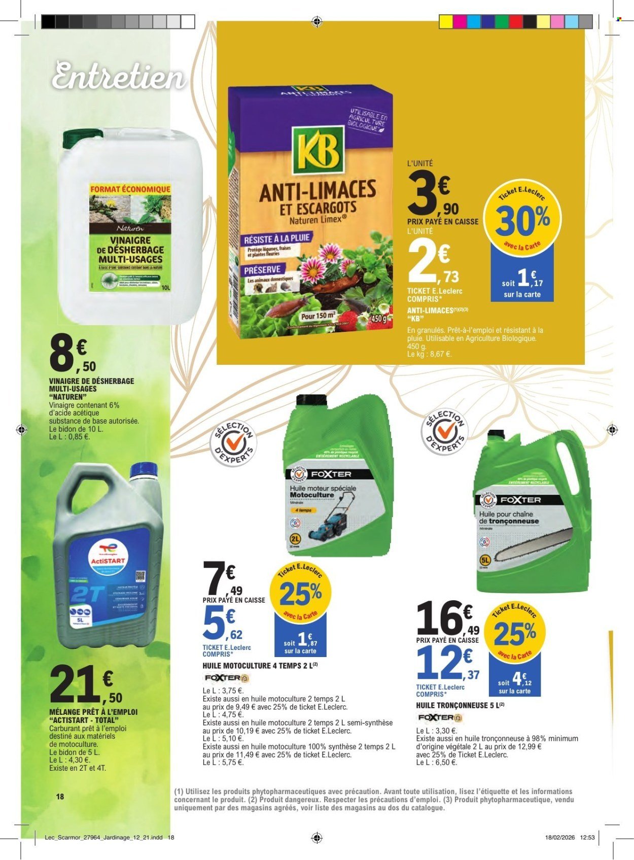 Catalogue E.LECLERC - Jardin (2026-03-10 - 2026-03-21)