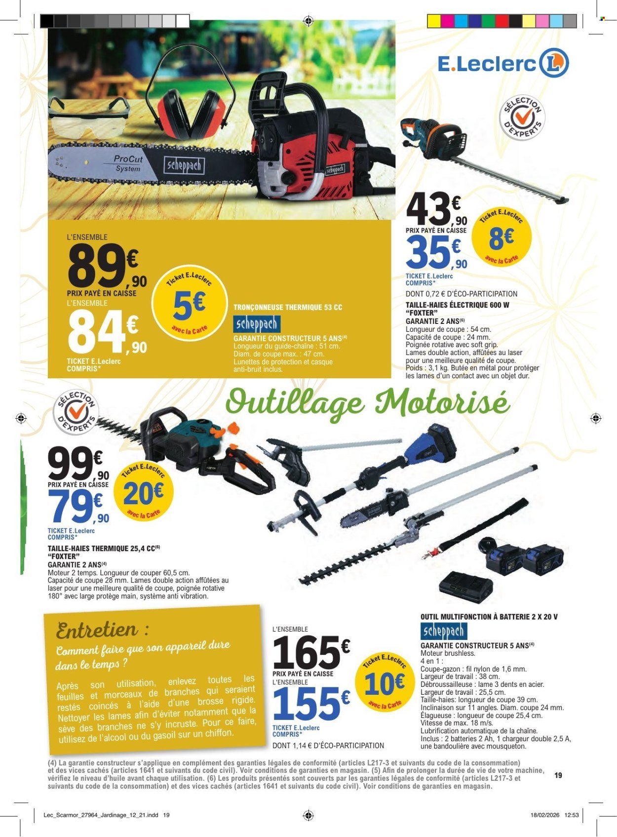 Catalogue E.LECLERC - Jardin (2026-03-10 - 2026-03-21)