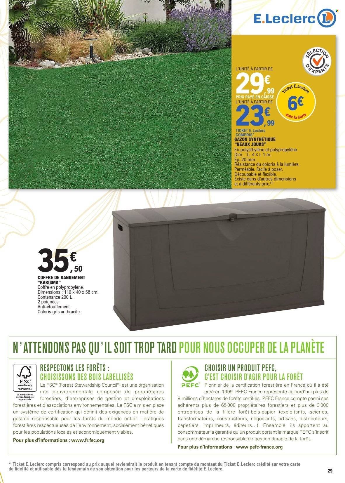 Catalogue E.LECLERC - Jardin (2026-03-10 - 2026-03-21)