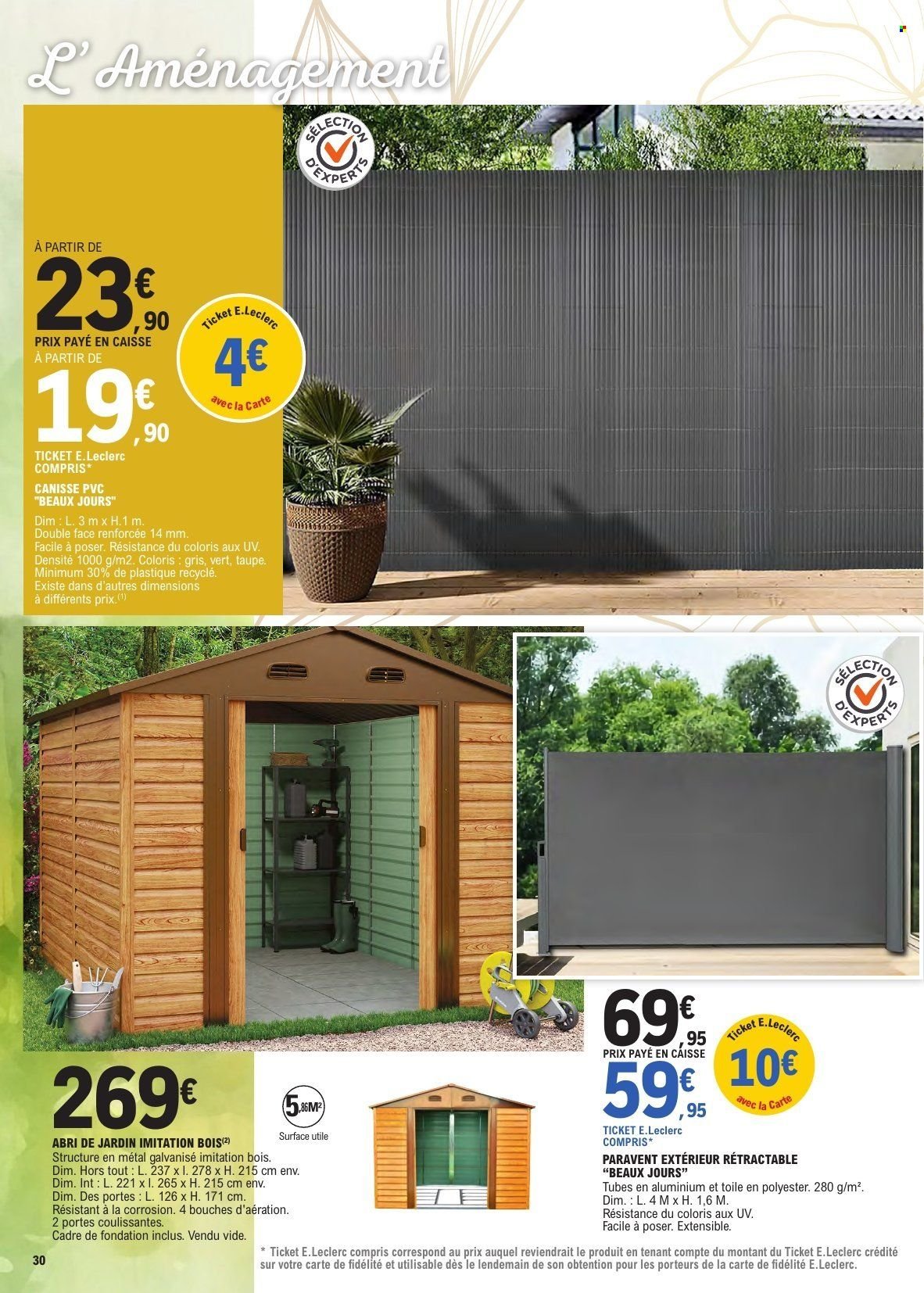 Catalogue E.LECLERC - Jardin (2026-03-10 - 2026-03-21)