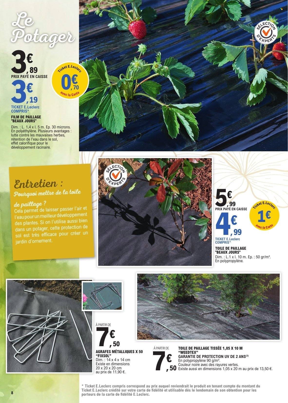 Catalogue E.LECLERC - Jardin (2026-03-10 - 2026-03-21)