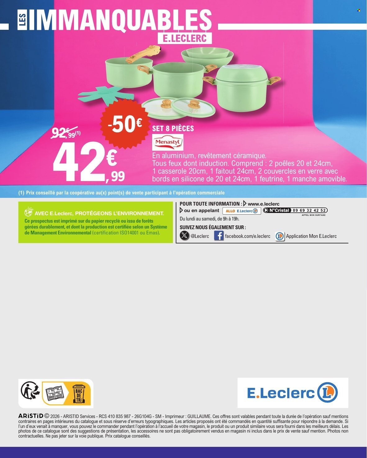 Catalogue E.LECLERC - DEPENSER MOINS