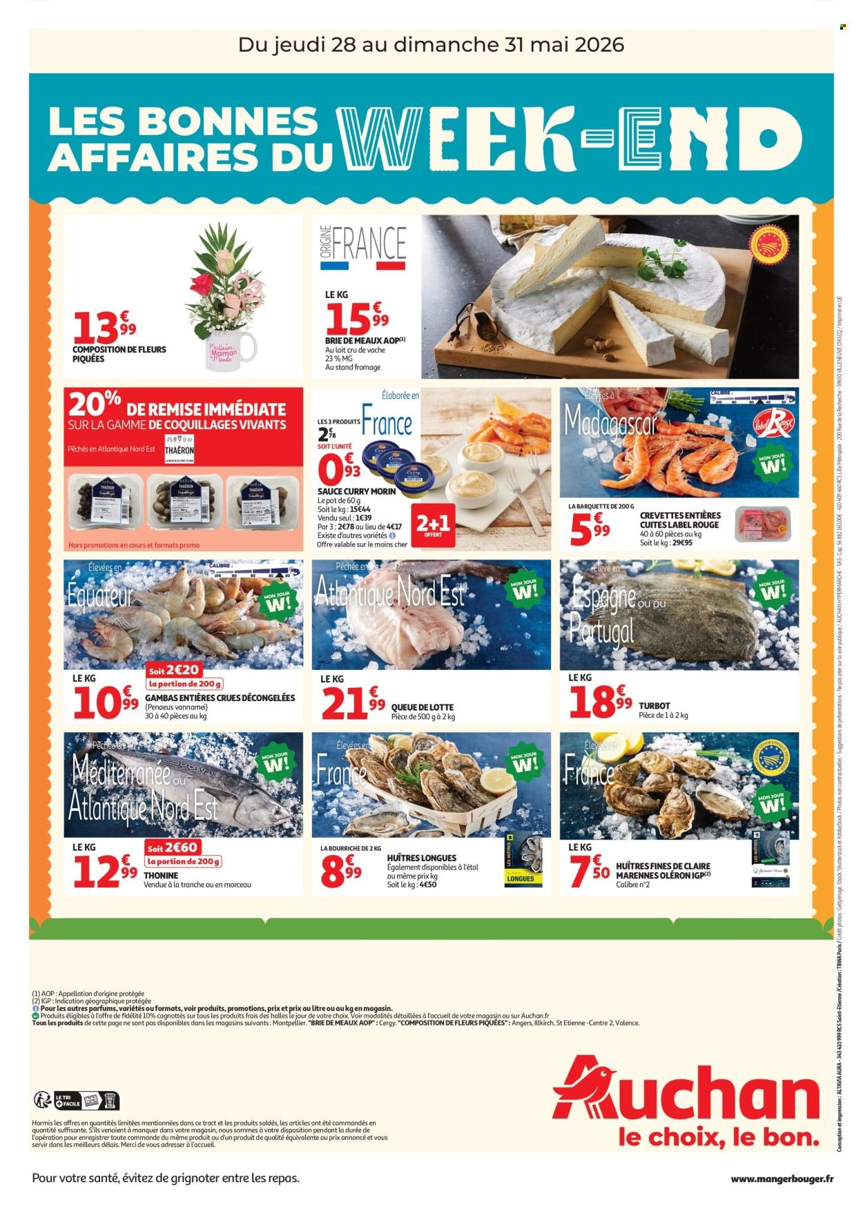 Catalogue AUCHAN - Les bons plans du week-end dans votre hyper !