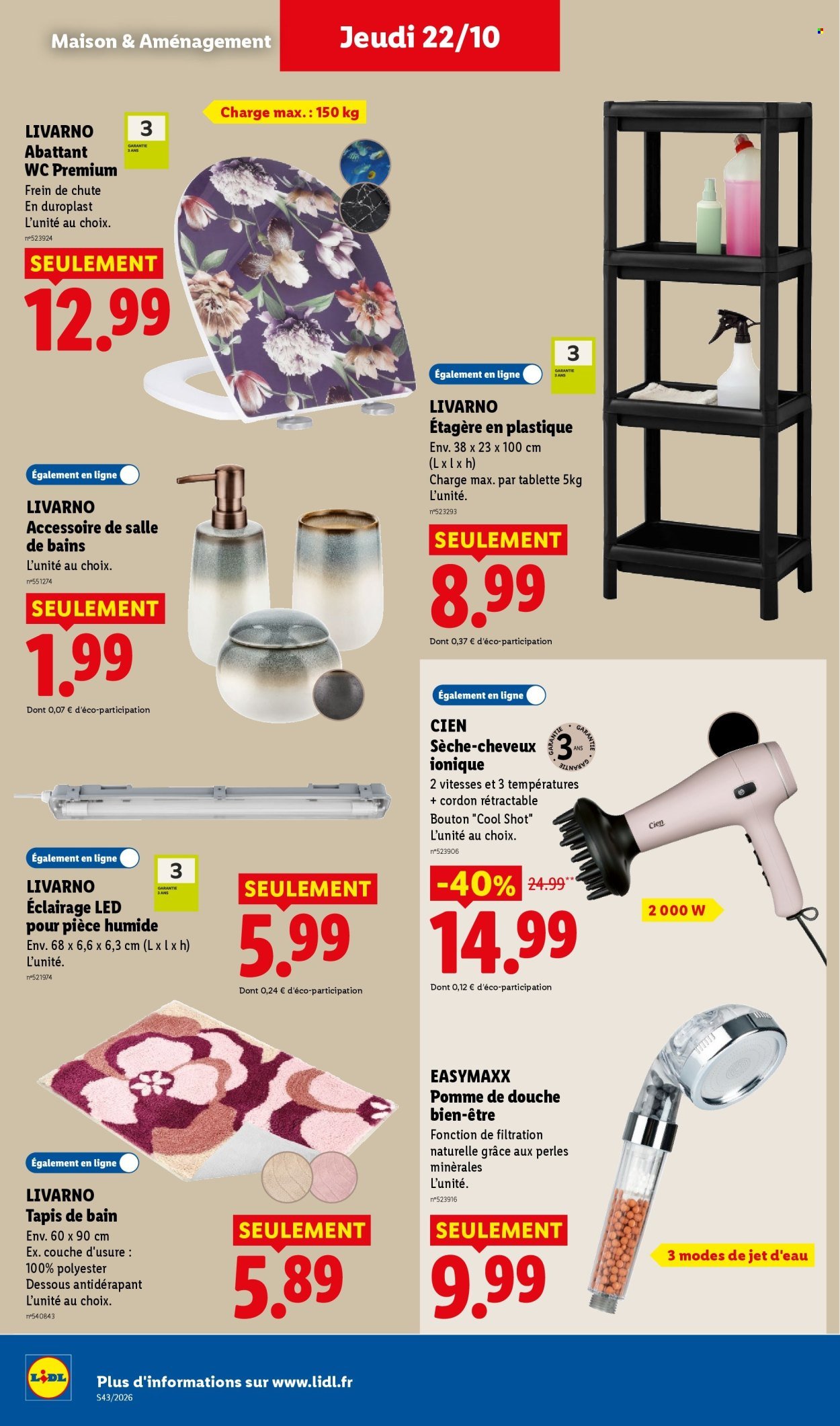 Catalogue LIDL - Les promos de la semaine