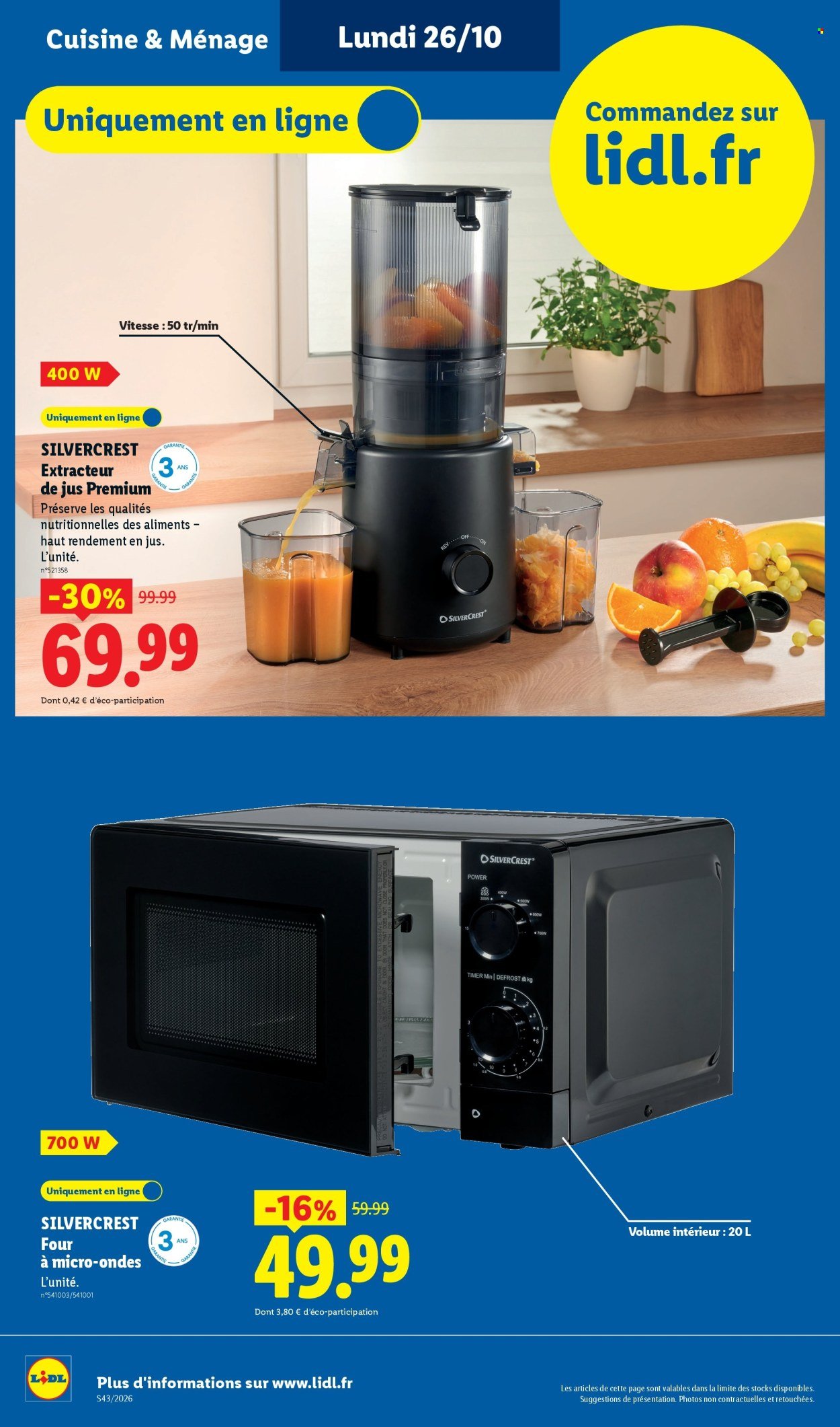 Catalogue LIDL - Les promos de la semaine