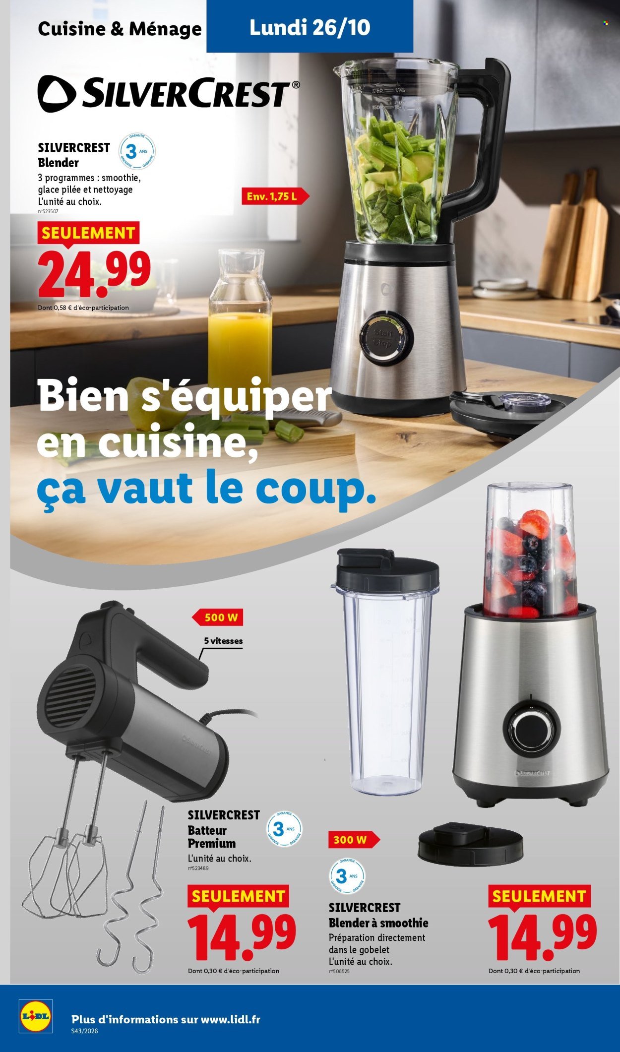 Catalogue LIDL - Les promos de la semaine