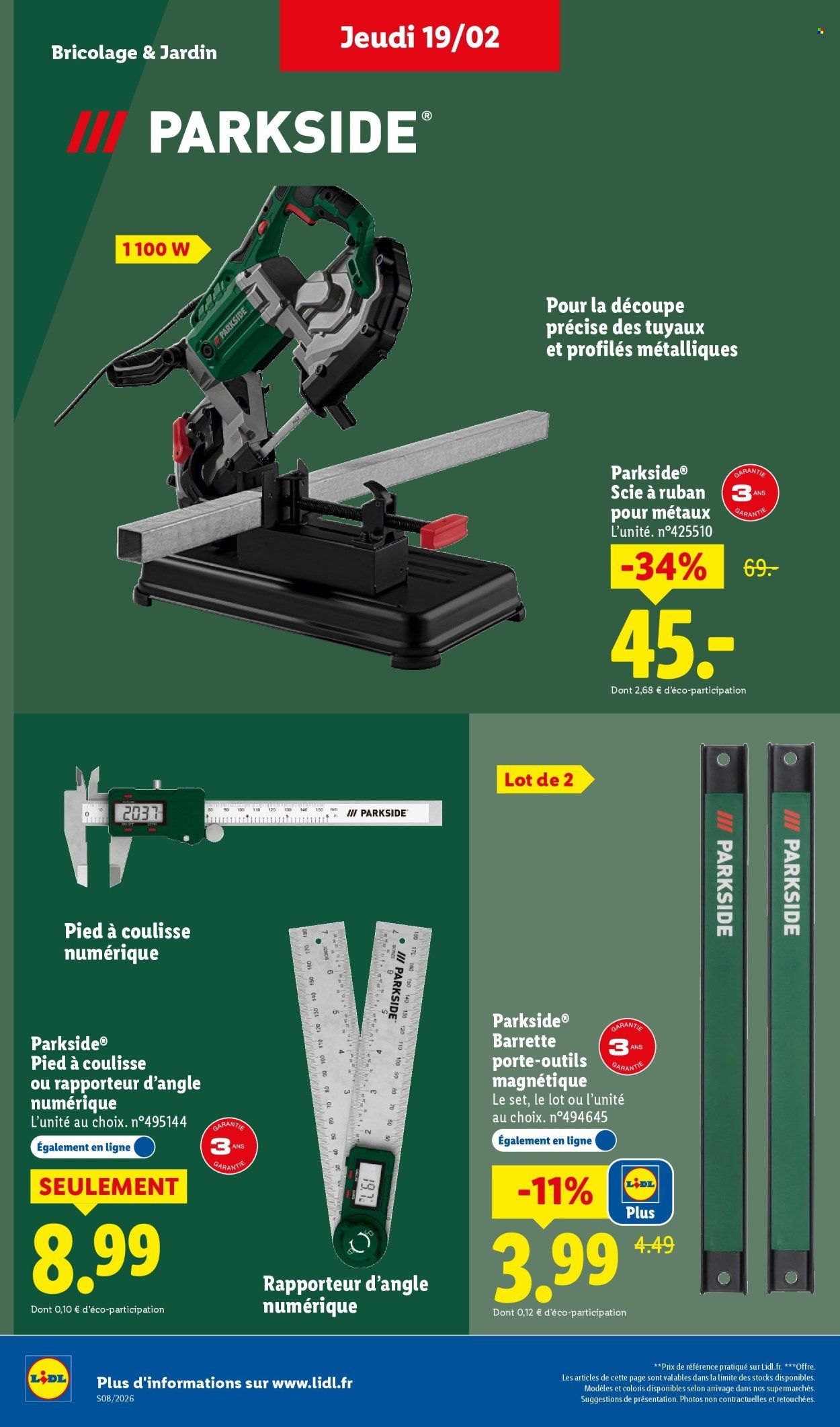 Catalogue LIDL - Les promos de la semaine (2026-02-19 - 2026-02-25)