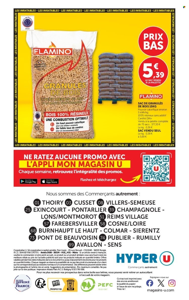 Catalogue HYPER U - Les prix bas de la semaine