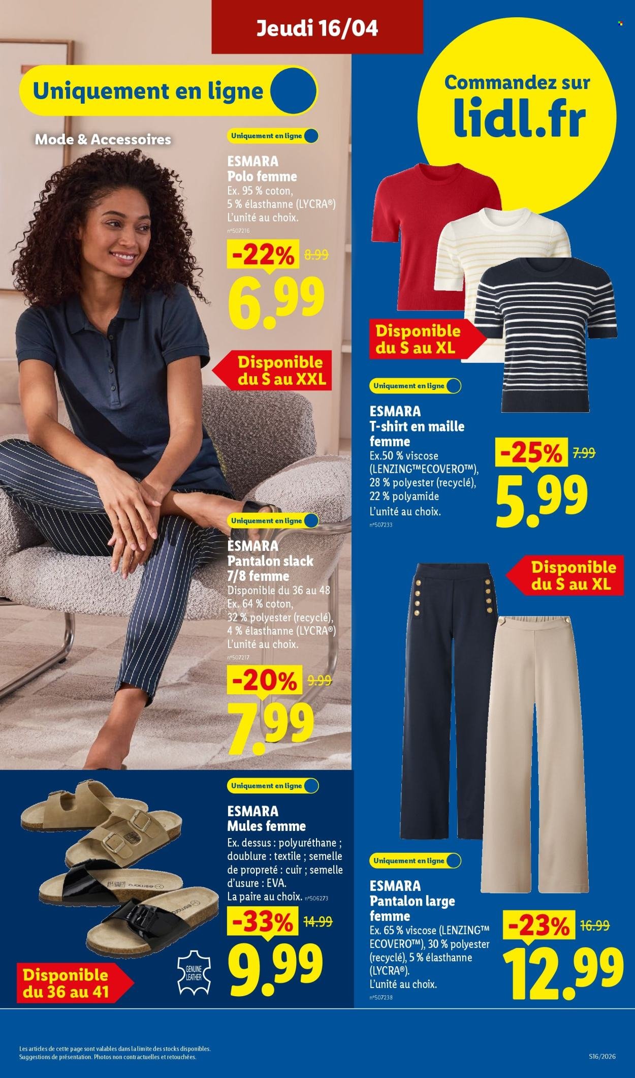 Catalogue LIDL - Les Exclus Web de la semaine