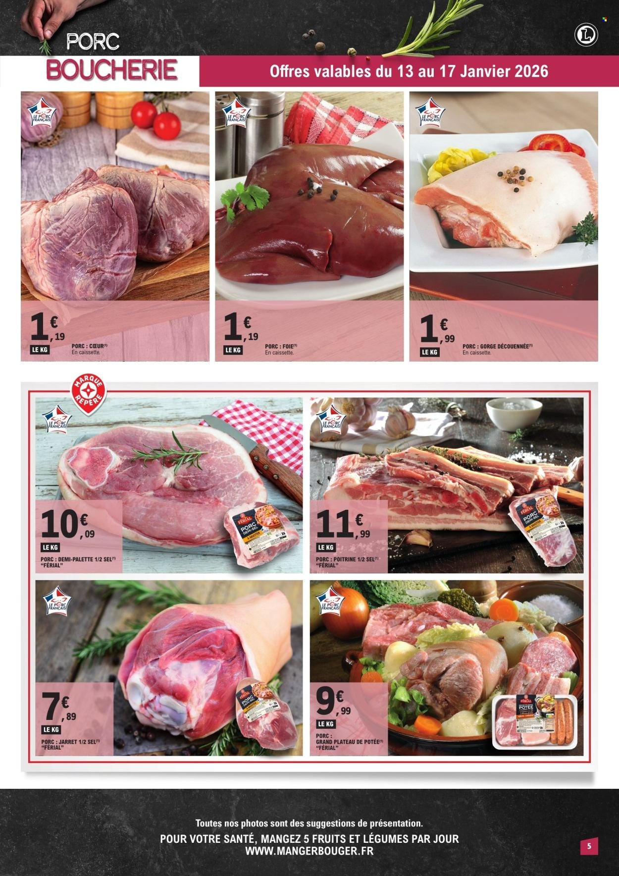 Catalogue E.LECLERC - FOIRE A LA VIANDE (2026-01-06 - 2026-01-17)
