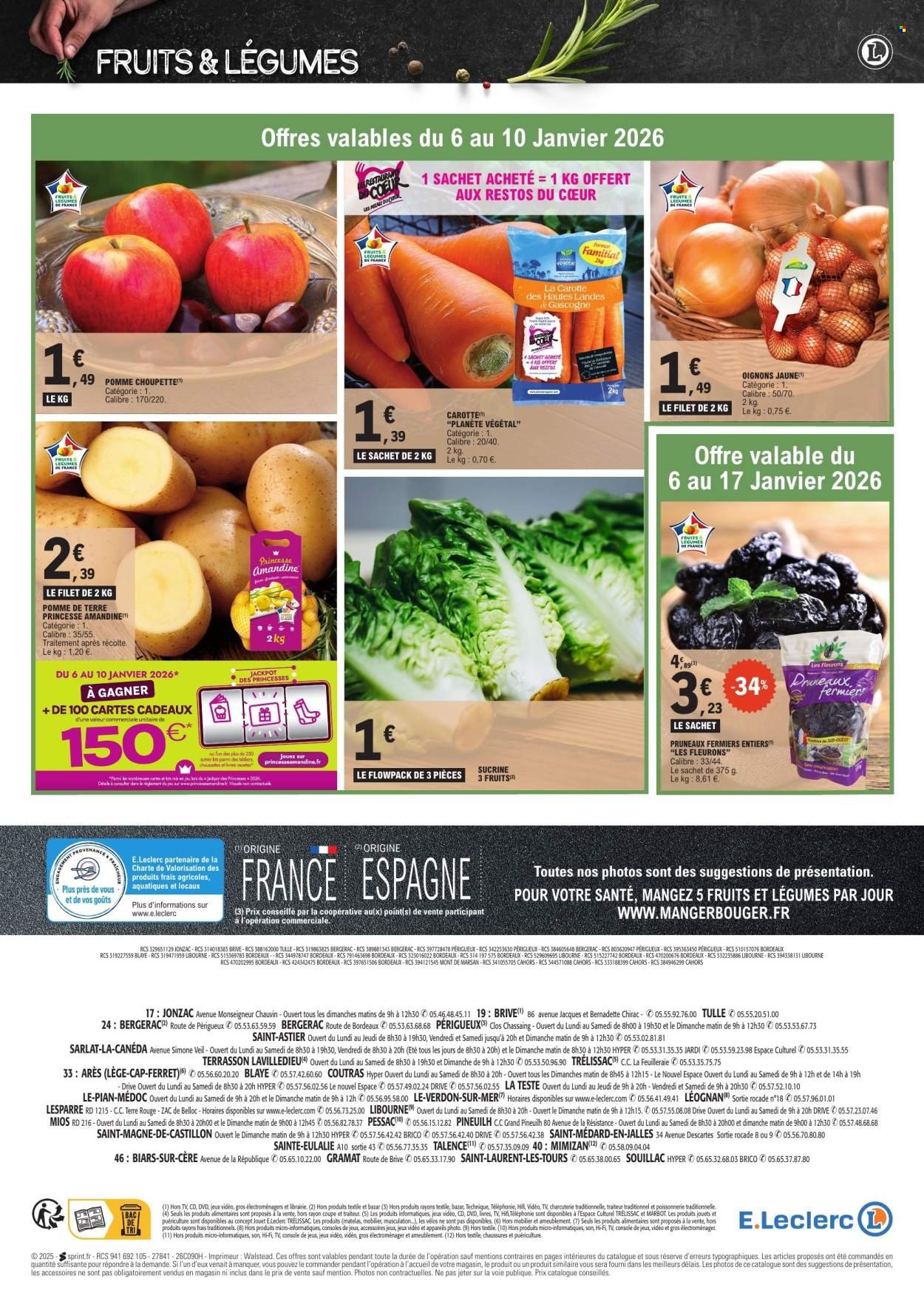 Catalogue E.LECLERC - FOIRE A LA VIANDE (2026-01-06 - 2026-01-17)