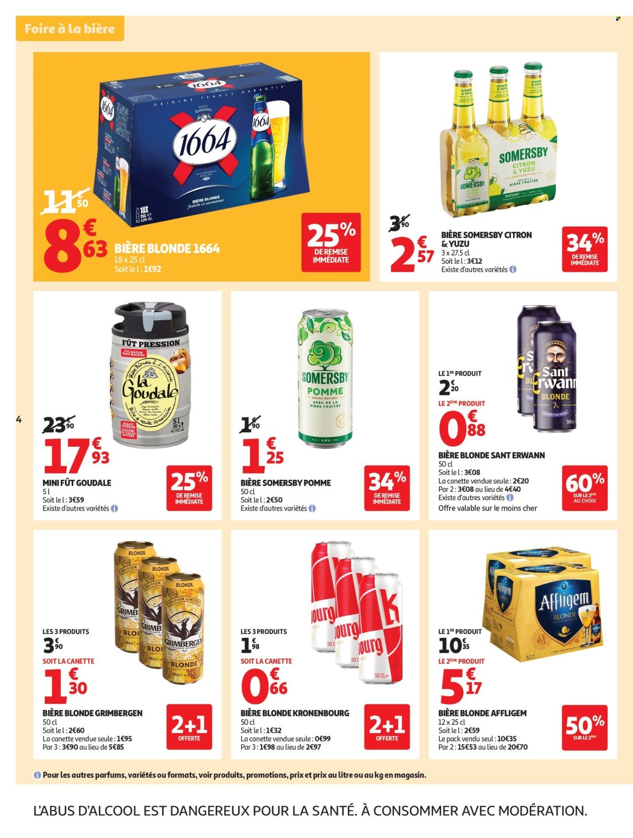 Catalogue AUCHAN - Foire à la bière : sans pression pour le budget (2025-07-29 - 2025-08-10)