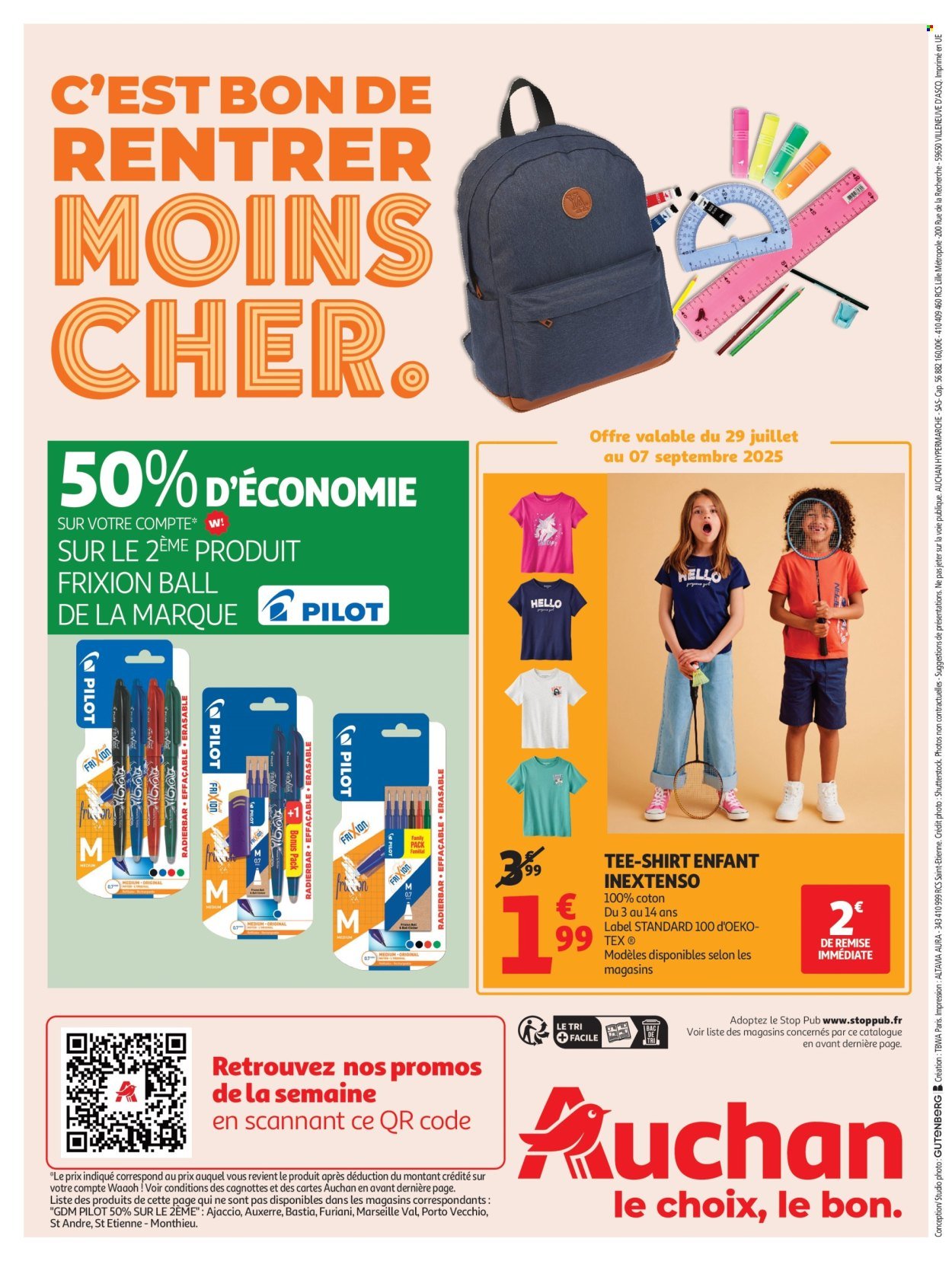 Catalogue AUCHAN - Foire à la bière : sans pression pour le budget (2025-07-29 - 2025-08-10)