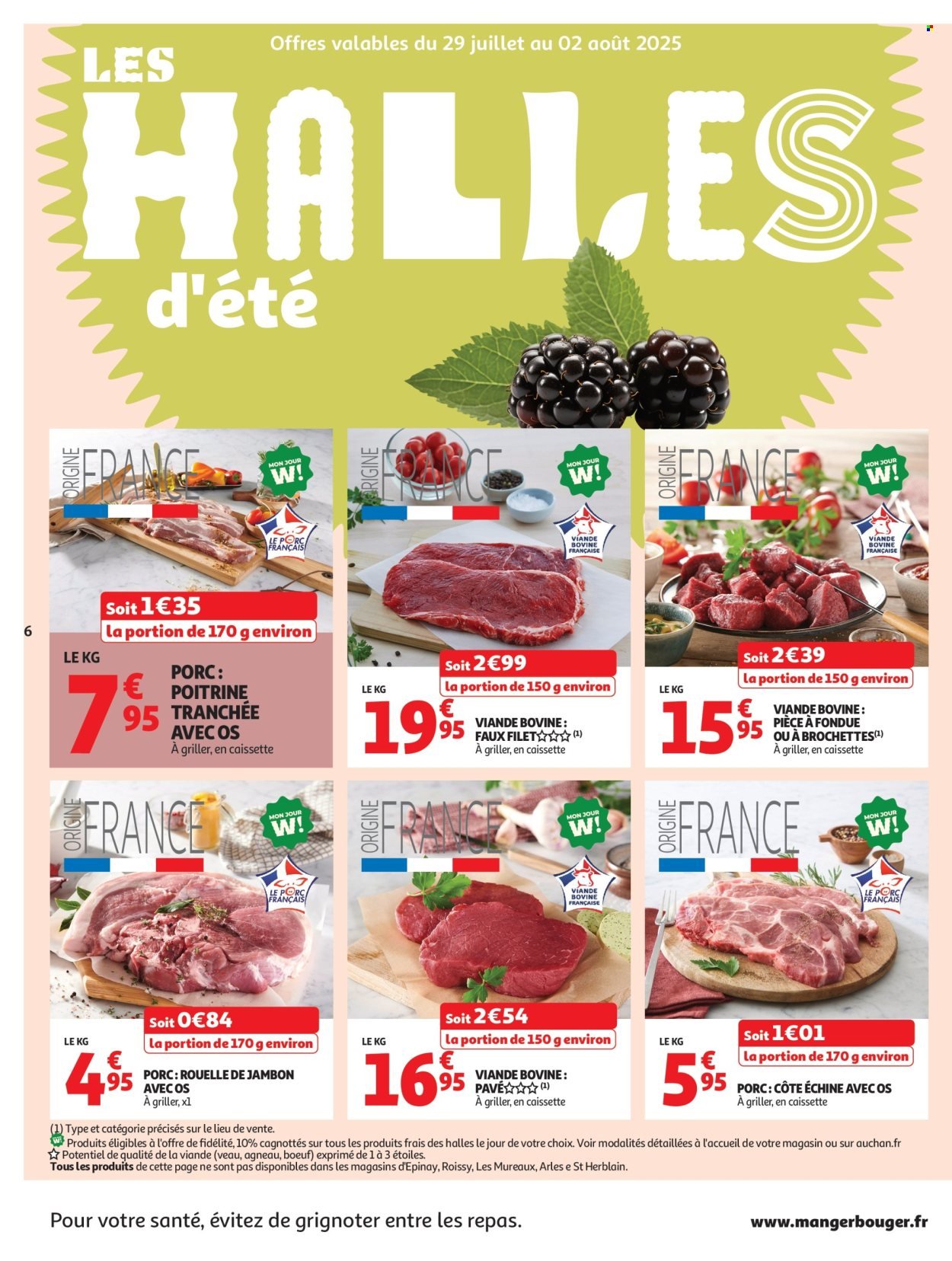 Catalogue AUCHAN - Foire à la bière : sans pression pour le budget (2025-07-29 - 2025-08-10)