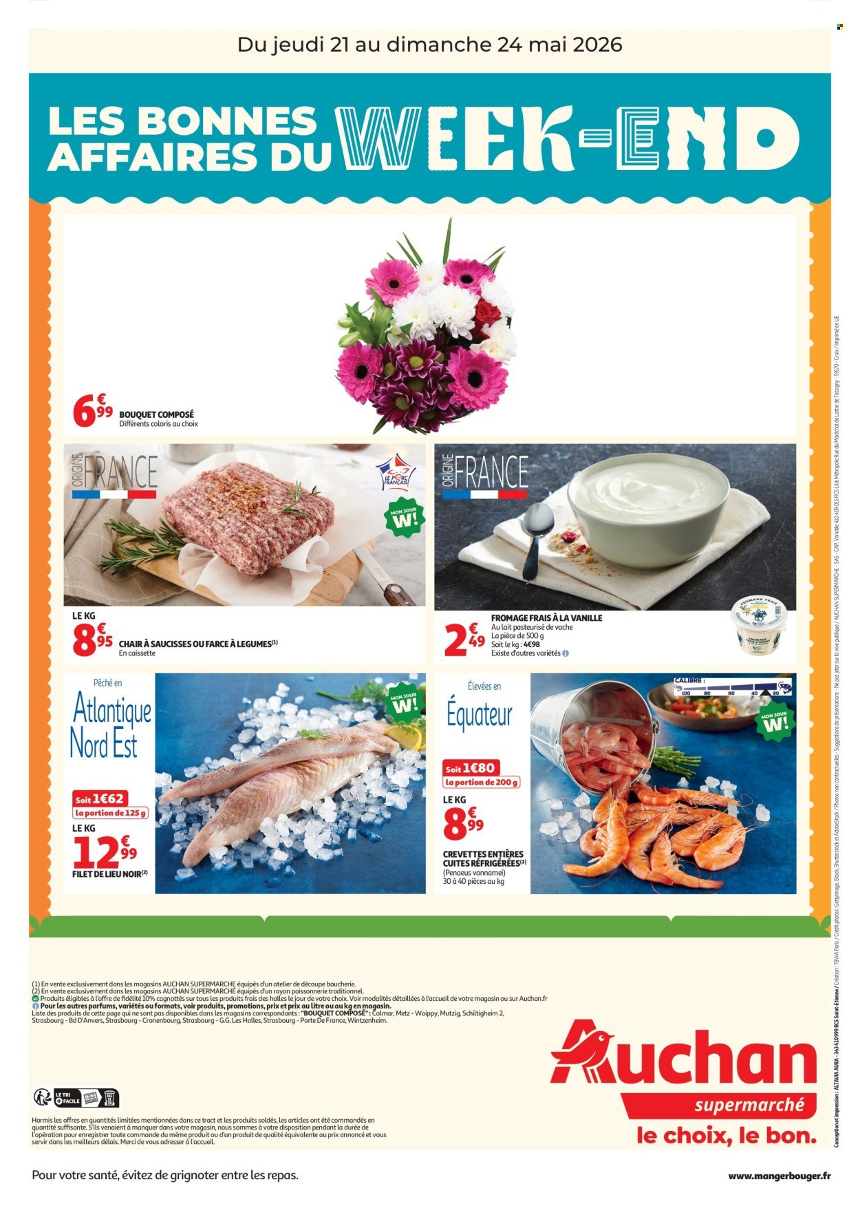 Catalogue AUCHAN - Les bons plans du week-end dans votre super ! (2026-05-21 - 2026-05-24)