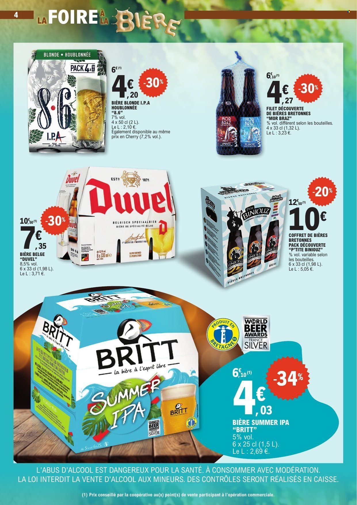 Catalogue E.LECLERC - Foire à la Bière