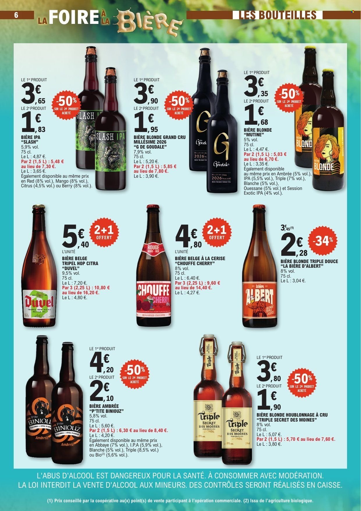 Catalogue E.LECLERC - Foire à la Bière