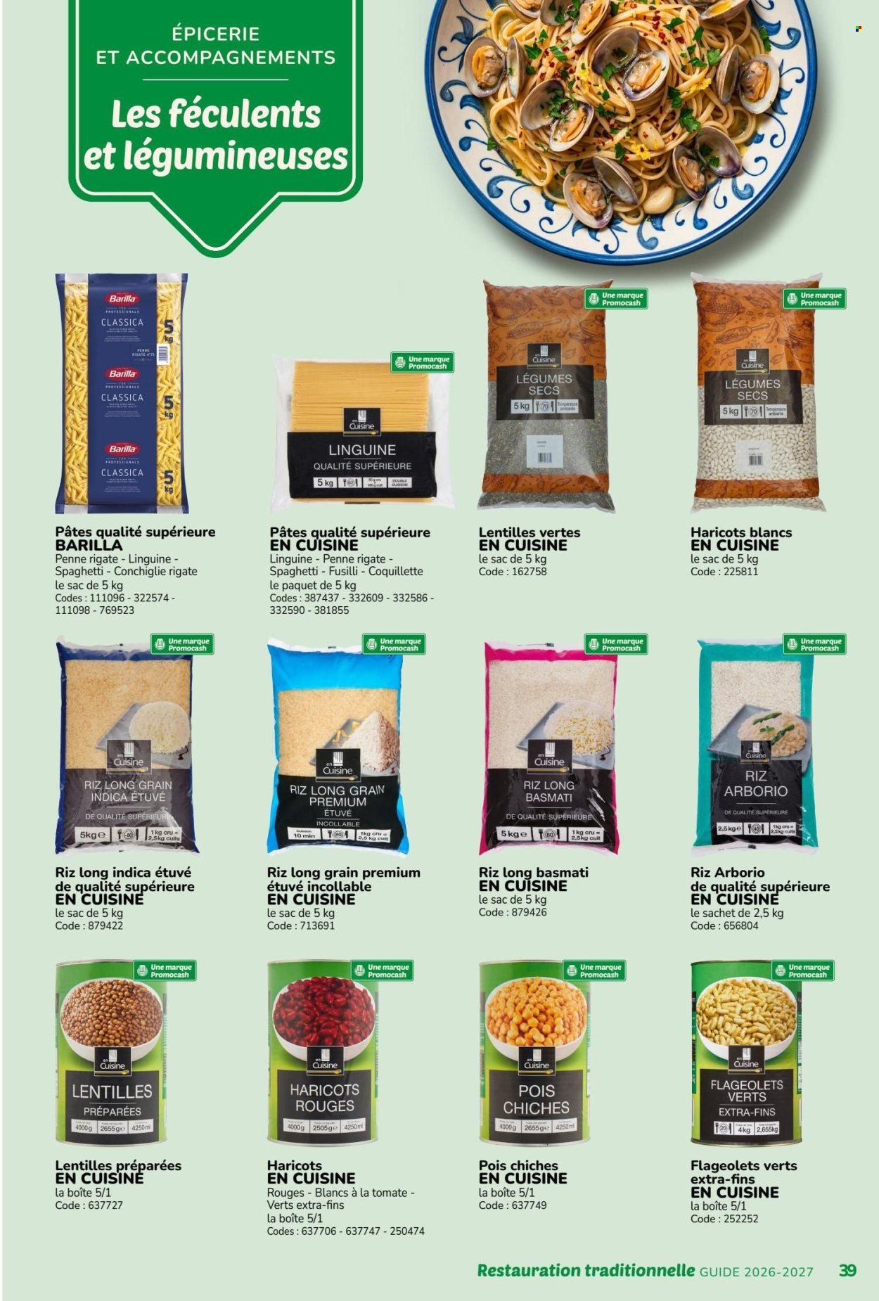 Catalogue PROMOCASH - GUIDE RESTAURATION TRADITIONNELLE