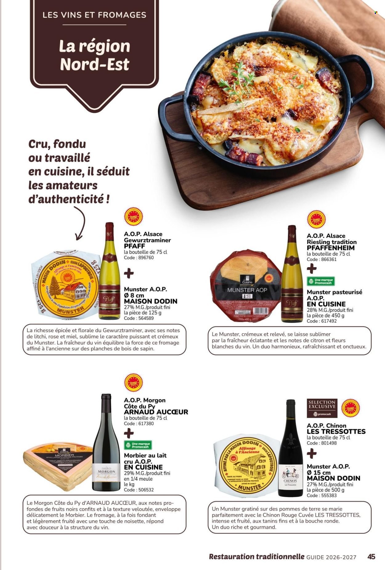 Catalogue PROMOCASH - GUIDE RESTAURATION TRADITIONNELLE