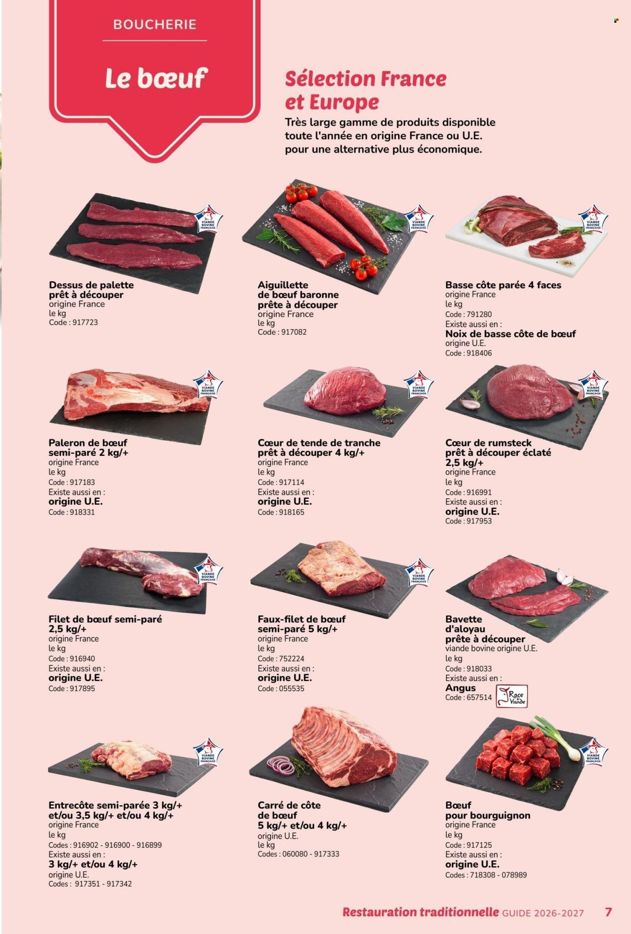 Catalogue PROMOCASH - GUIDE RESTAURATION TRADITIONNELLE