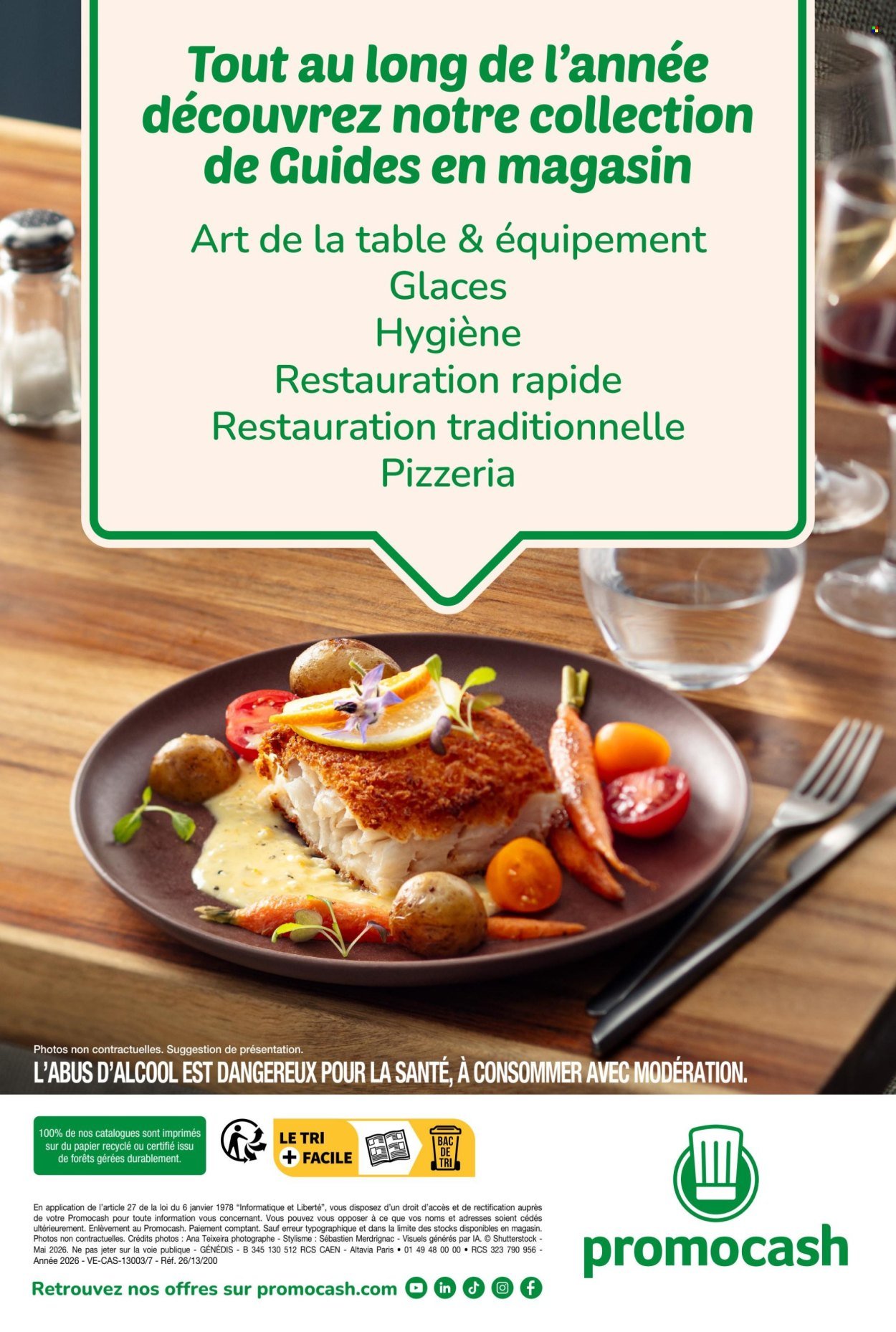 Catalogue PROMOCASH - GUIDE RESTAURATION TRADITIONNELLE