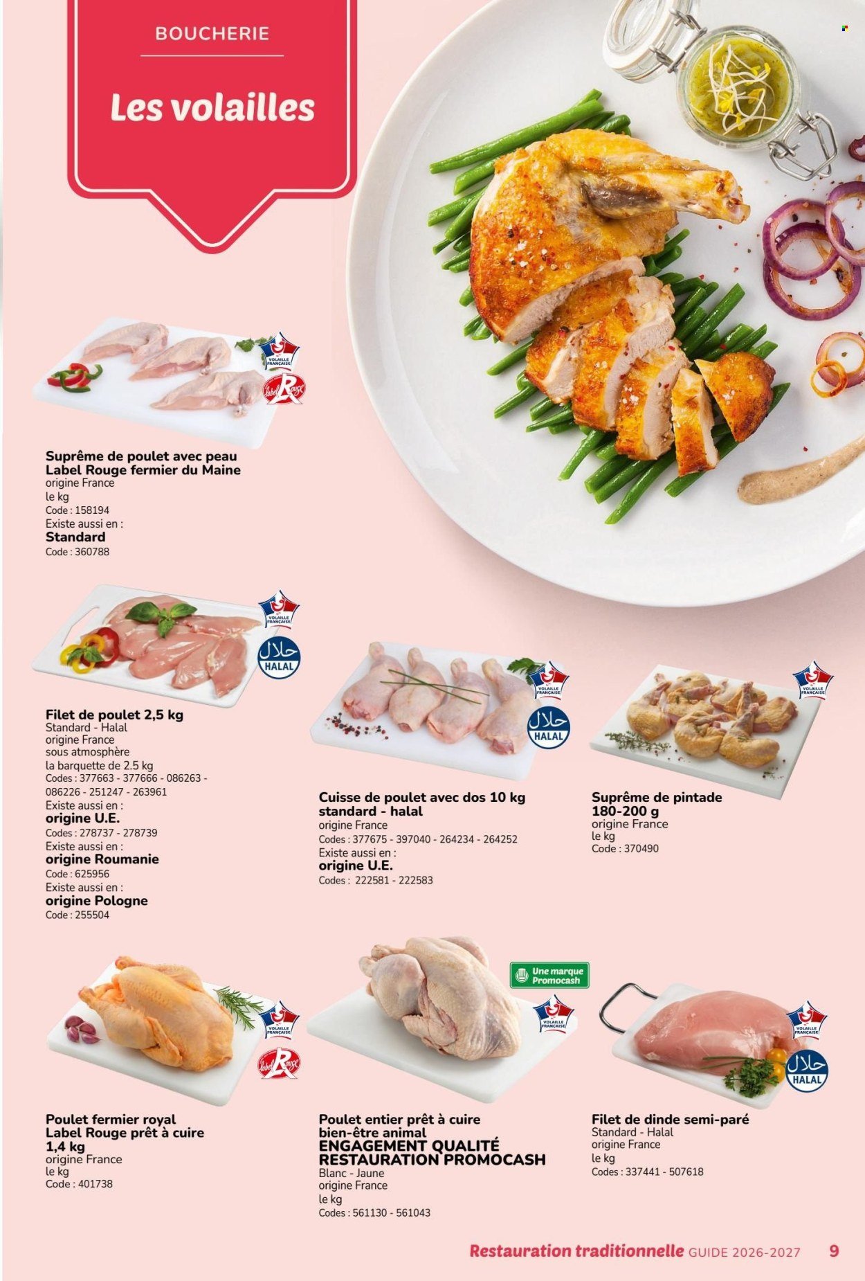 Catalogue PROMOCASH - GUIDE RESTAURATION TRADITIONNELLE