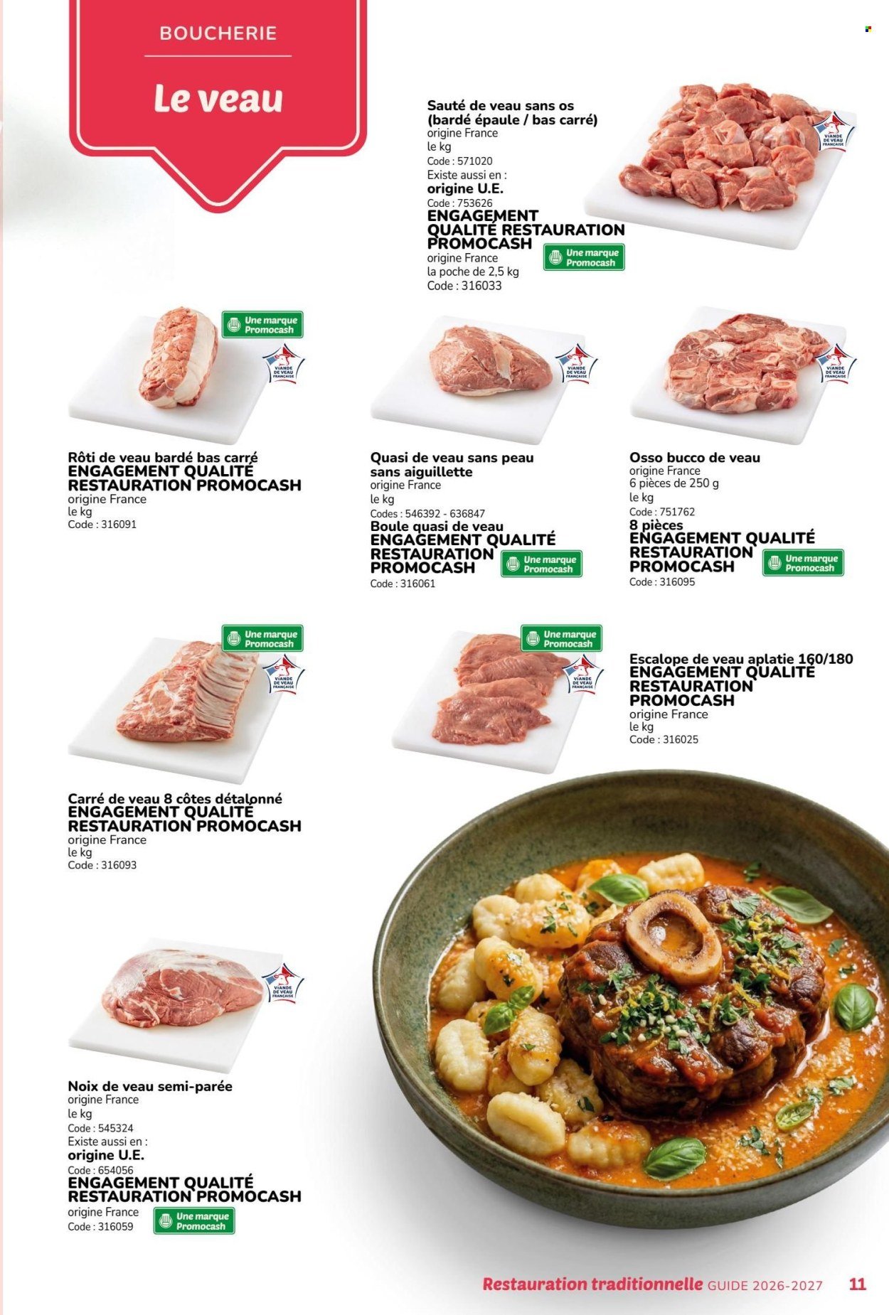 Catalogue PROMOCASH - GUIDE RESTAURATION TRADITIONNELLE