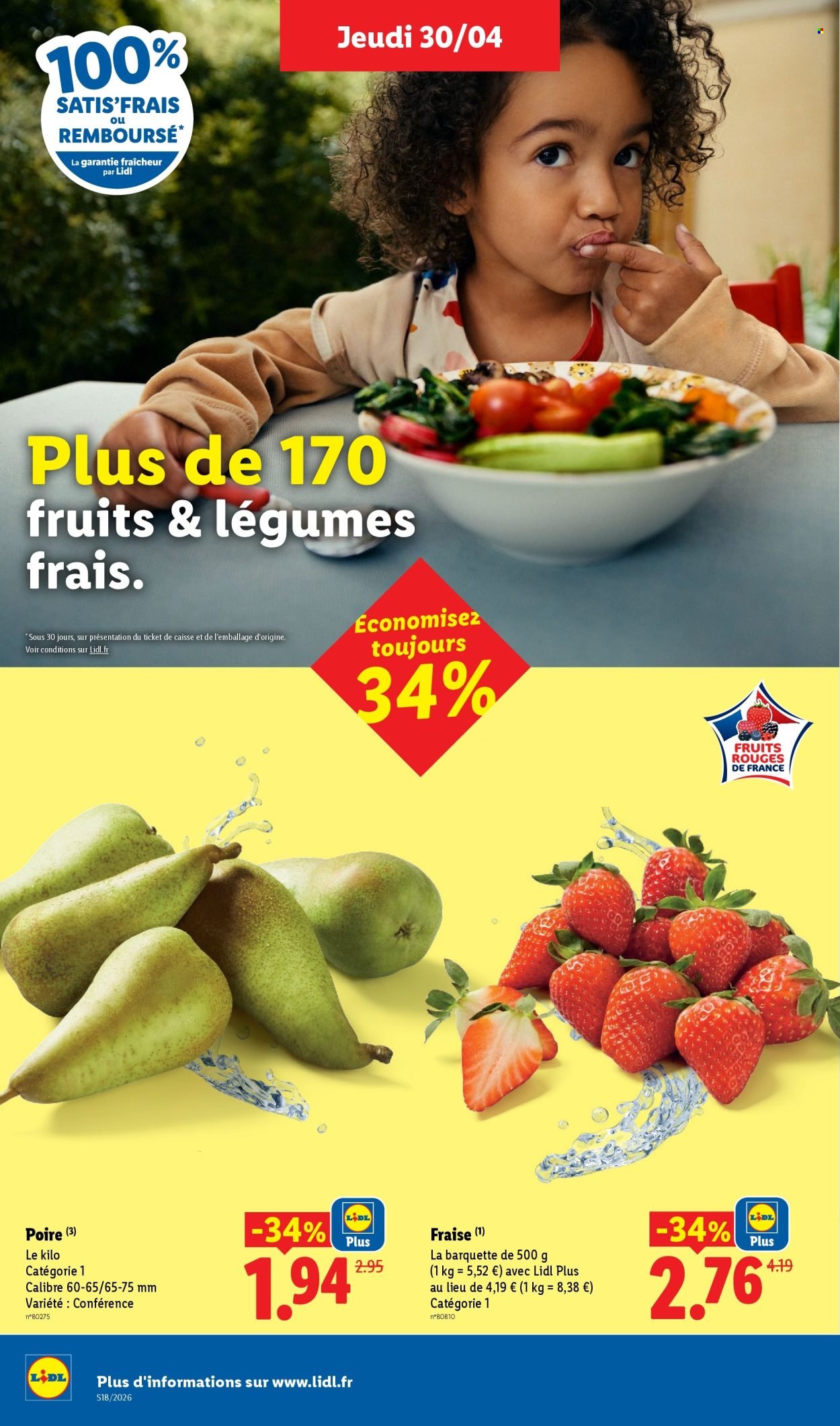 Catalogue LIDL - Les promos de la semaine (2026-04-30 - 2026-05-06)