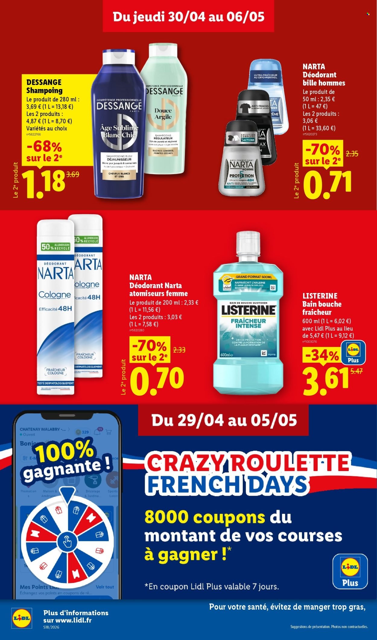 Catalogue LIDL - Les promos de la semaine (2026-04-30 - 2026-05-06)