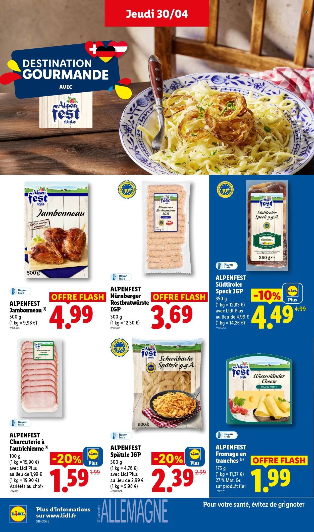 Catalogue LIDL - Les promos de la semaine (2026-04-30 - 2026-05-06)