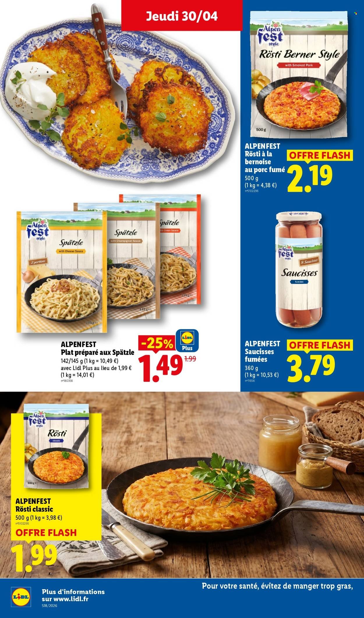 Catalogue LIDL - Les promos de la semaine (2026-04-30 - 2026-05-06)