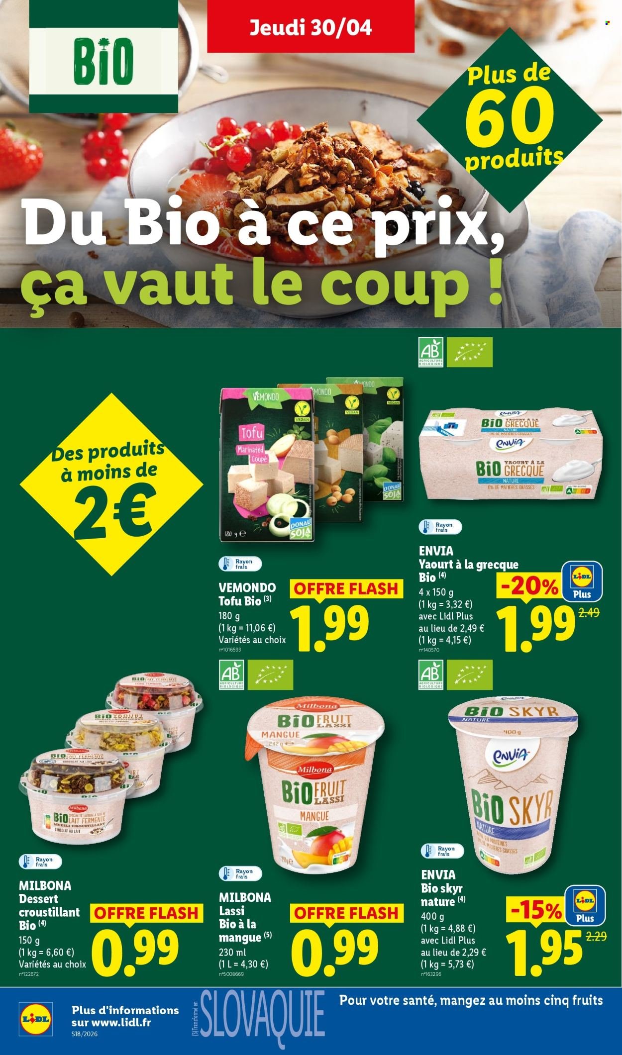 Catalogue LIDL - Les promos de la semaine (2026-04-30 - 2026-05-06)