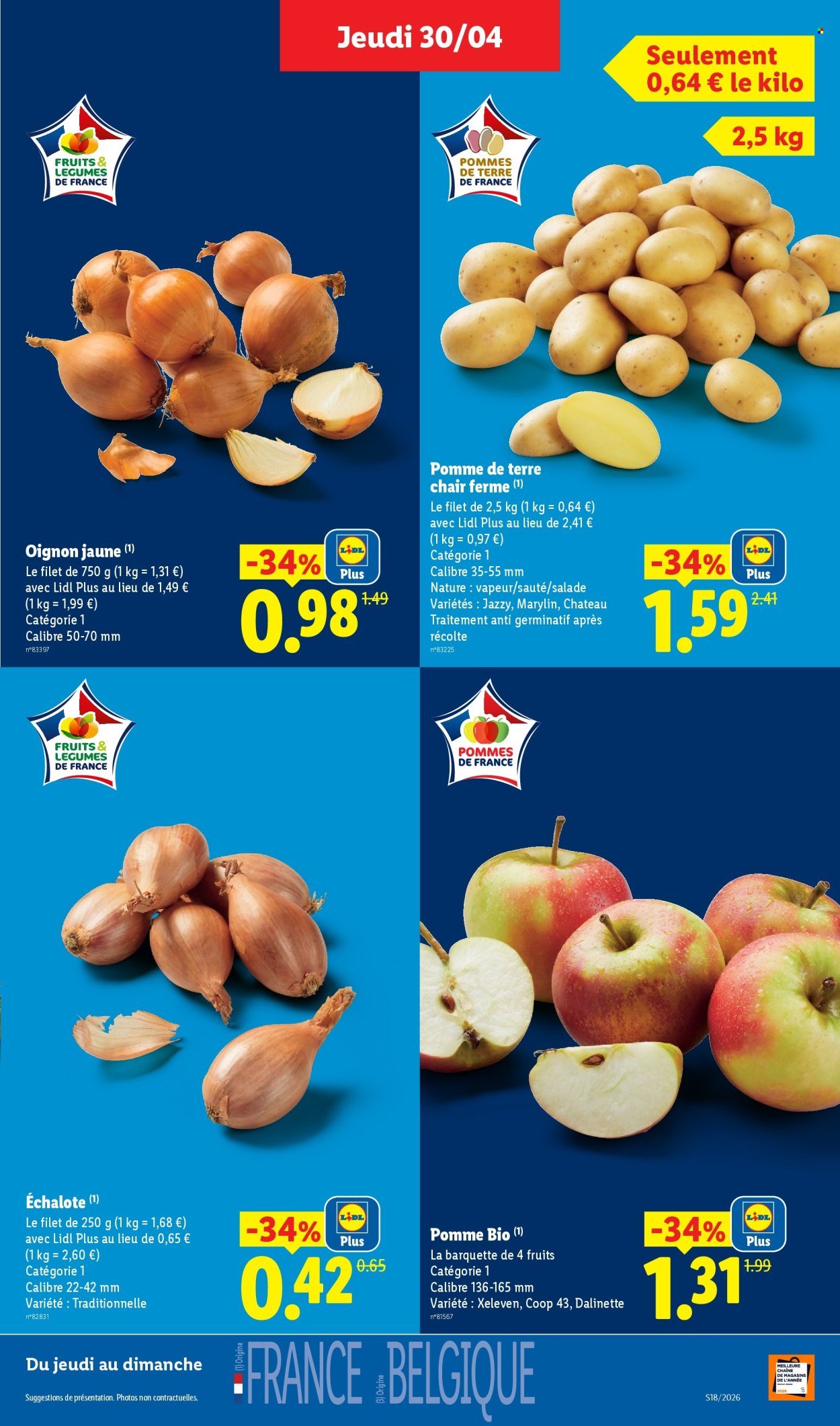 Catalogue LIDL - Les promos de la semaine (2026-04-30 - 2026-05-06)
