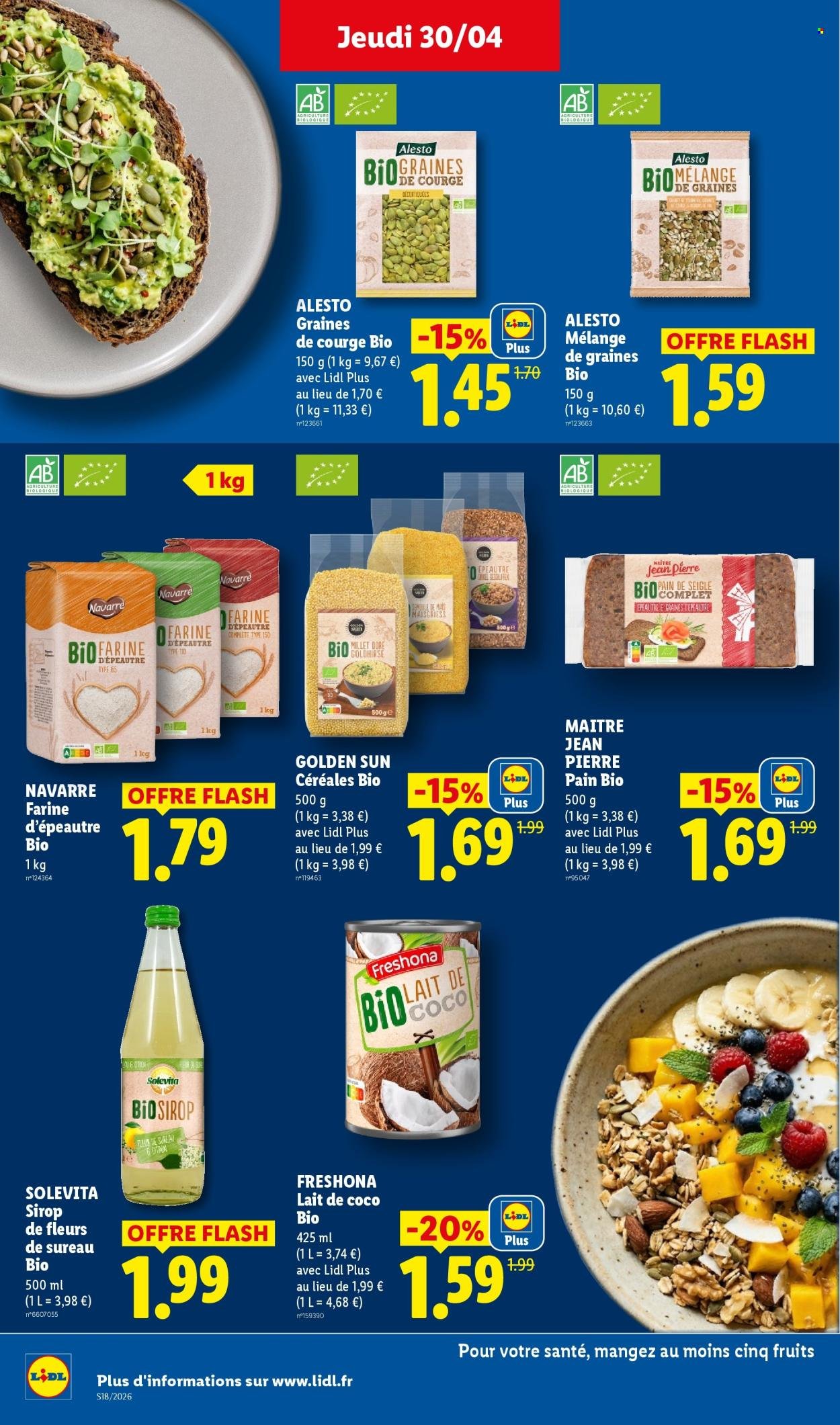 Catalogue LIDL - Les promos de la semaine (2026-04-30 - 2026-05-06)