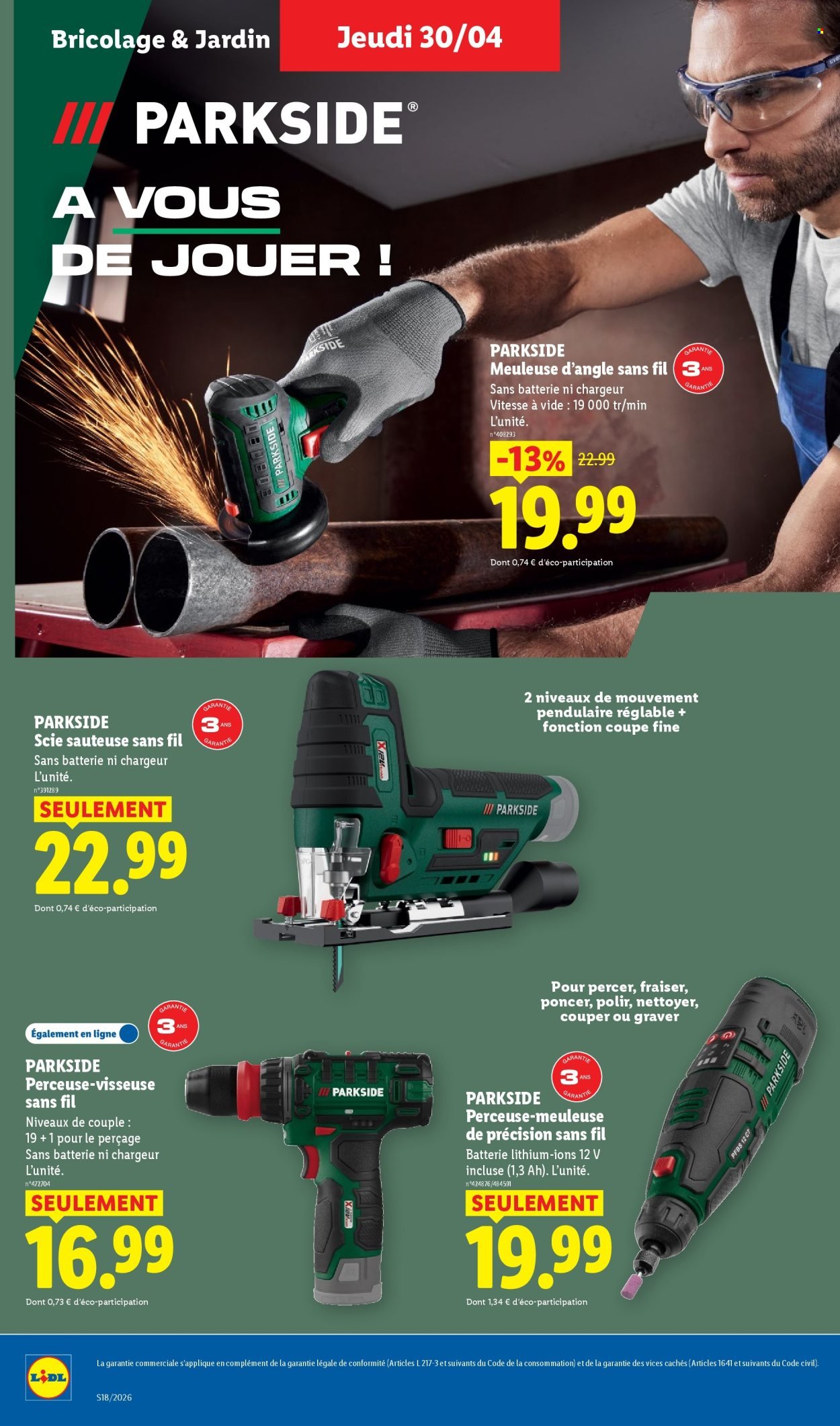 Catalogue LIDL - Les promos de la semaine (2026-04-30 - 2026-05-06)