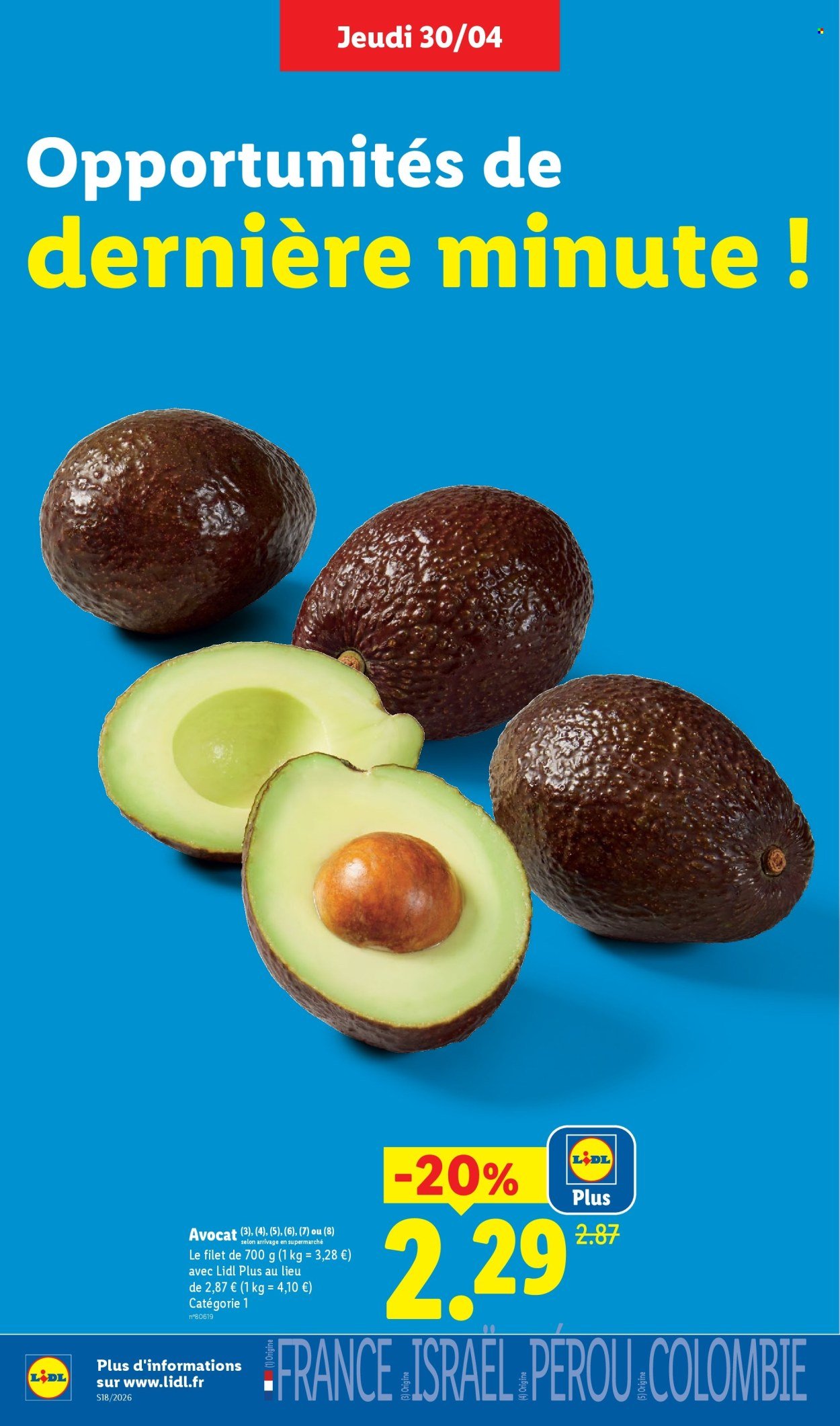 Catalogue LIDL - Les promos de la semaine (2026-04-30 - 2026-05-06)