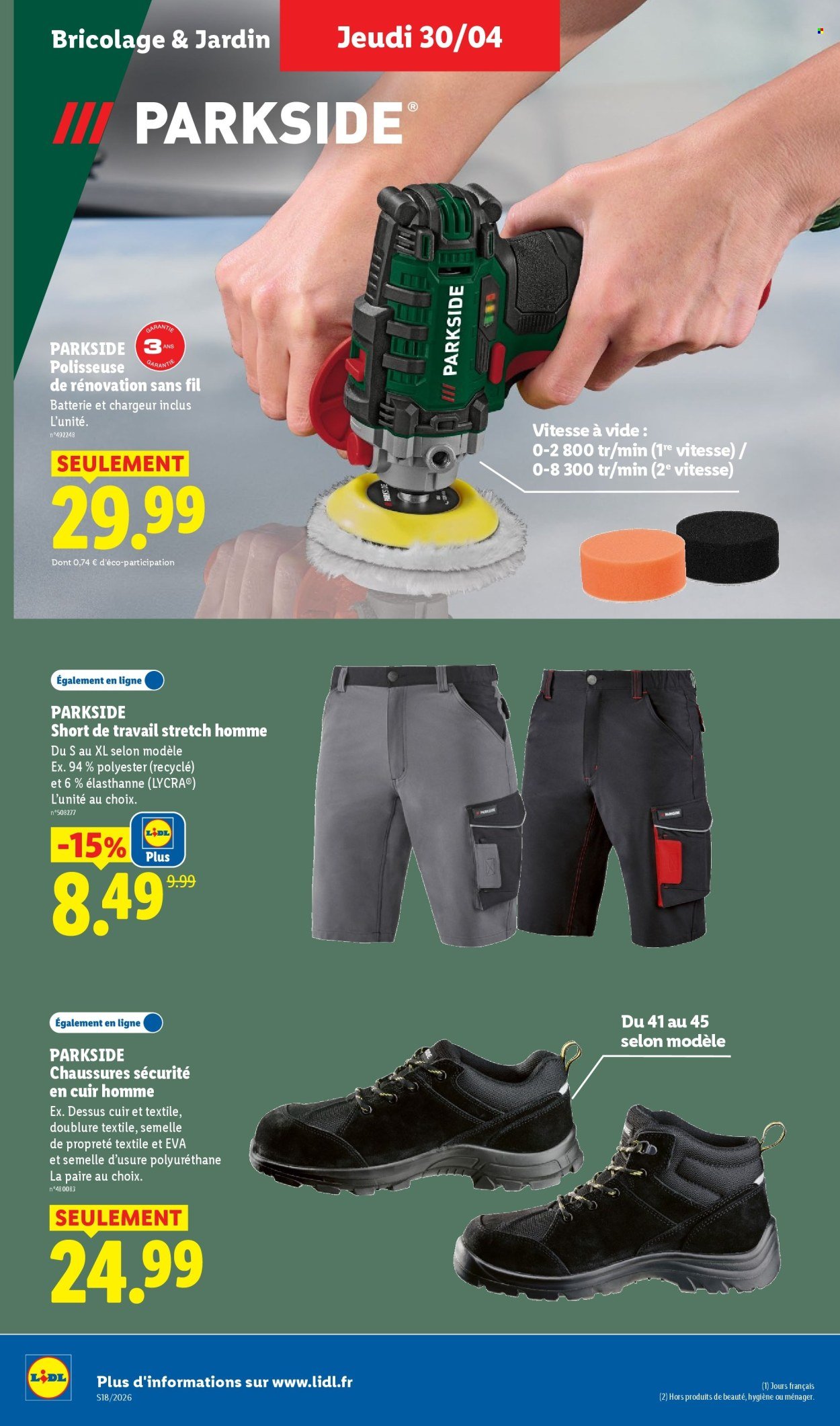 Catalogue LIDL - Les promos de la semaine (2026-04-30 - 2026-05-06)