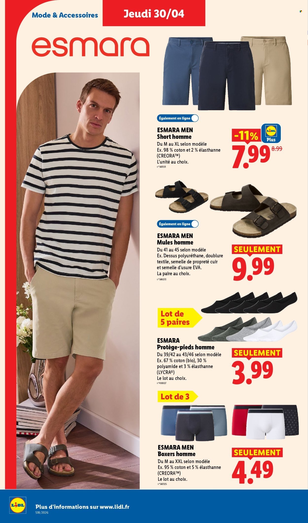 Catalogue LIDL - Les promos de la semaine (2026-04-30 - 2026-05-06)