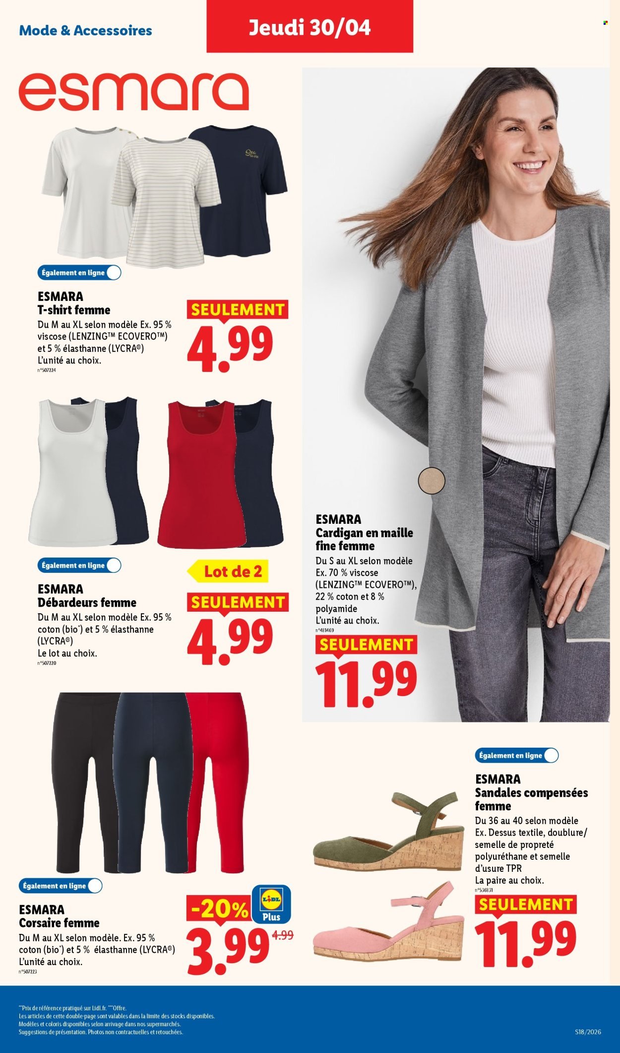Catalogue LIDL - Les promos de la semaine (2026-04-30 - 2026-05-06)