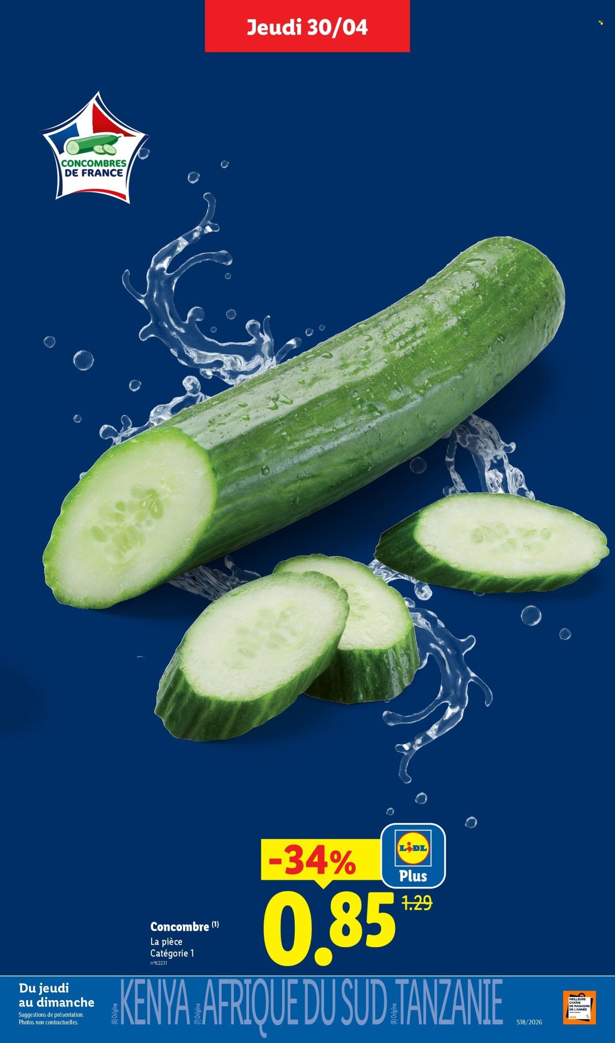 Catalogue LIDL - Les promos de la semaine (2026-04-30 - 2026-05-06)