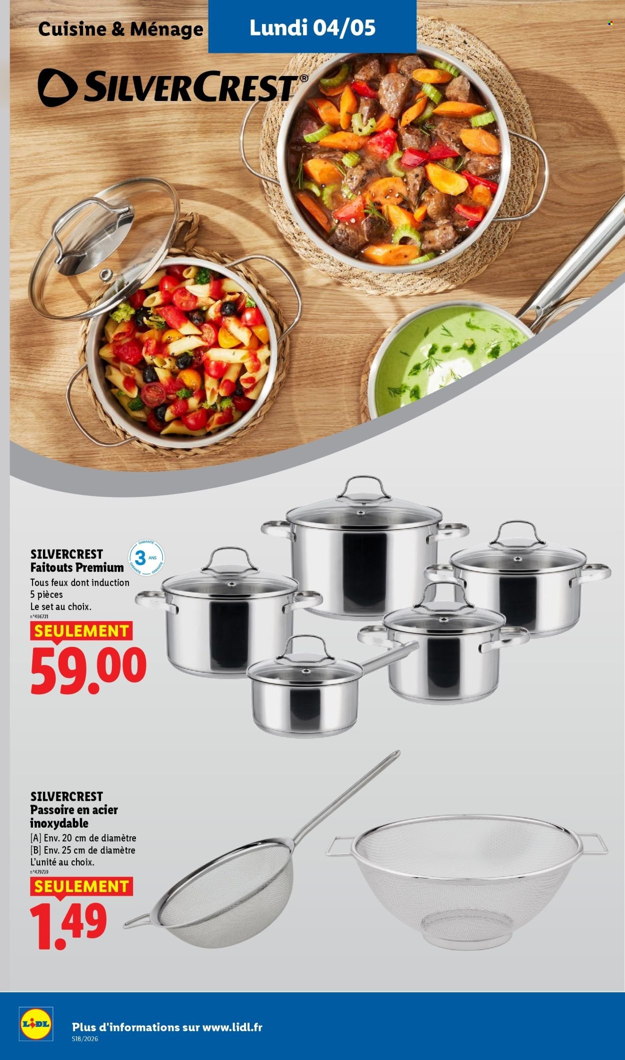Catalogue LIDL - Les promos de la semaine (2026-04-30 - 2026-05-06)