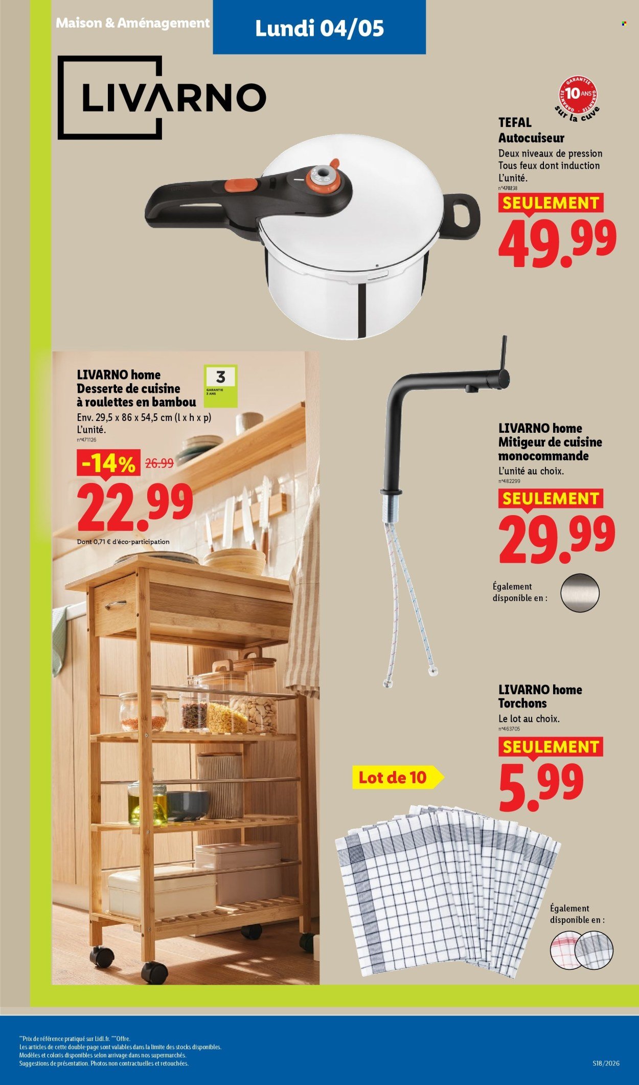 Catalogue LIDL - Les promos de la semaine (2026-04-30 - 2026-05-06)