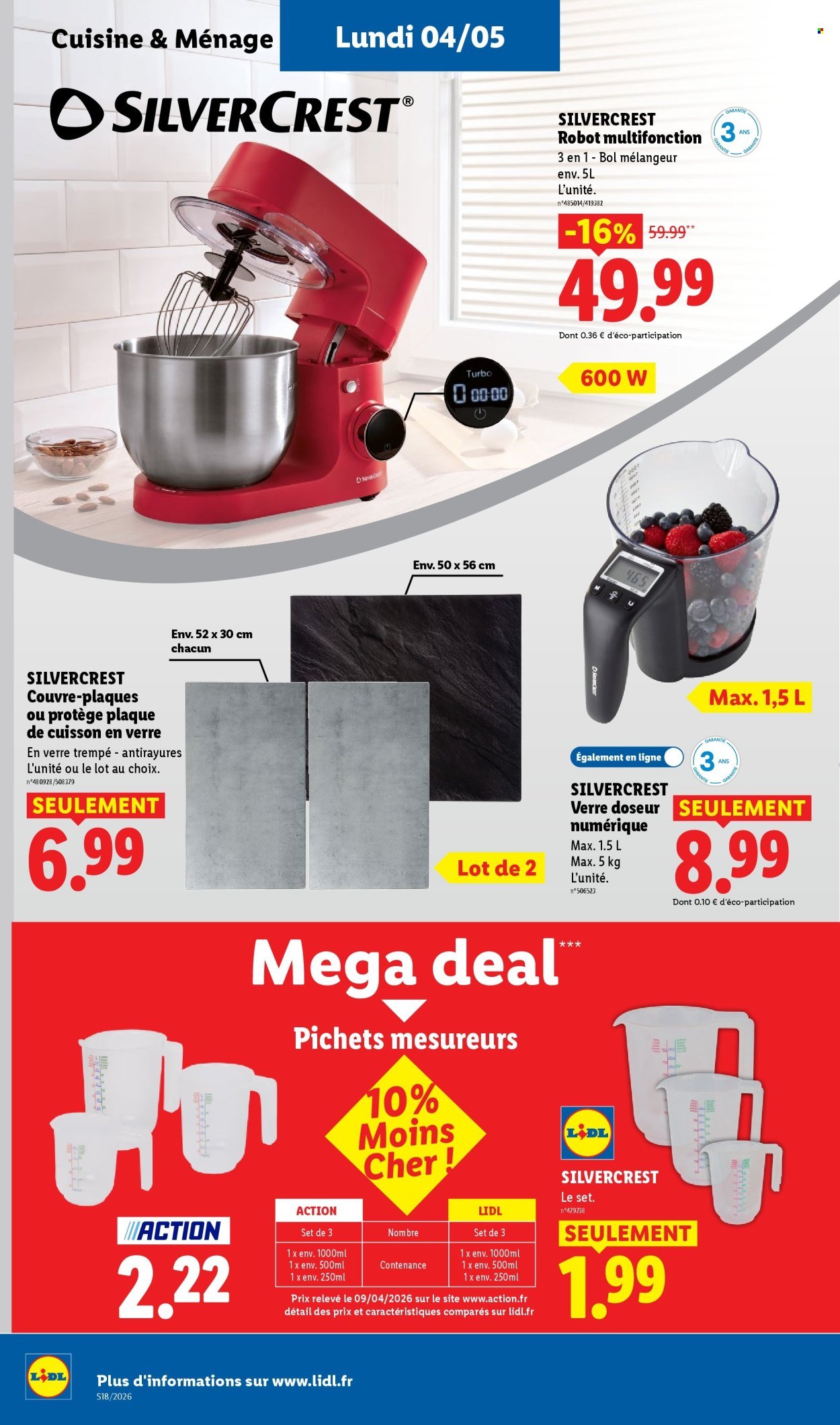 Catalogue LIDL - Les promos de la semaine (2026-04-30 - 2026-05-06)