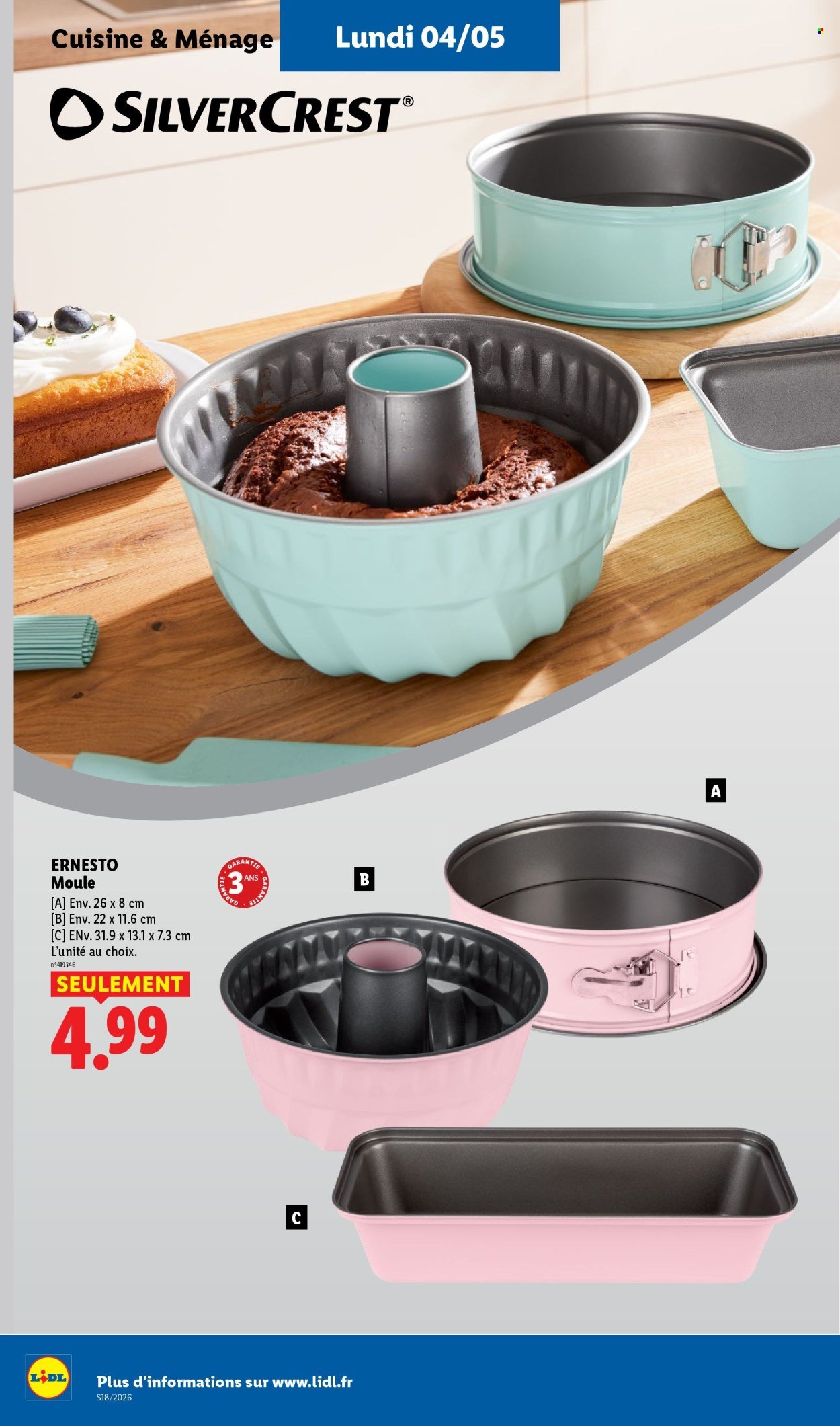 Catalogue LIDL - Les promos de la semaine (2026-04-30 - 2026-05-06)