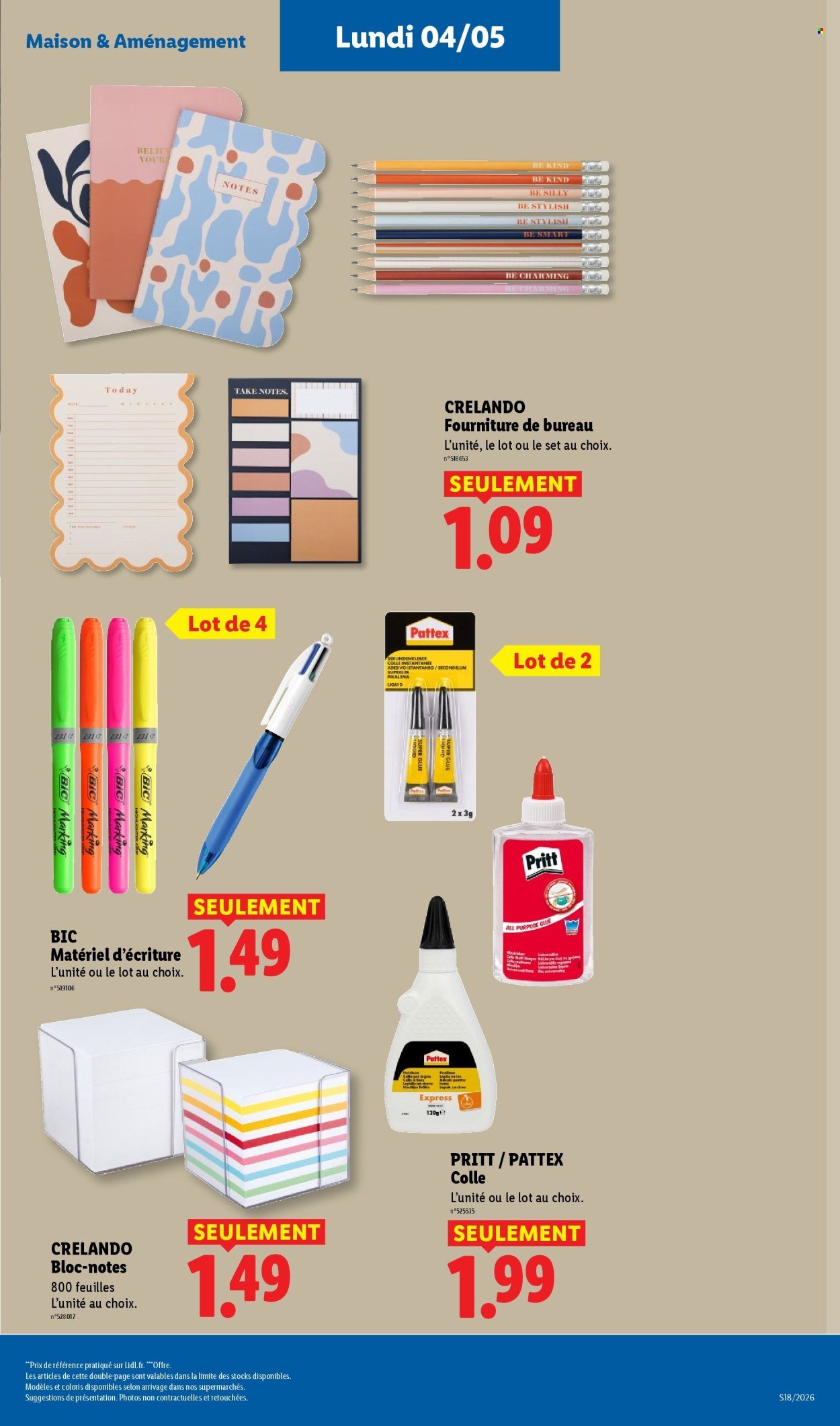 Catalogue LIDL - Les promos de la semaine (2026-04-30 - 2026-05-06)