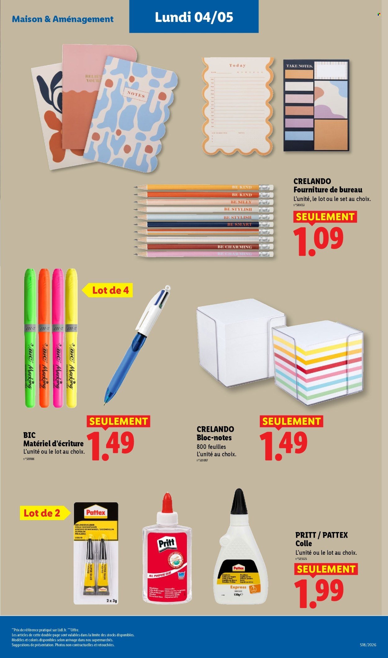 Catalogue LIDL - Les promos de la semaine (2026-04-30 - 2026-05-06)